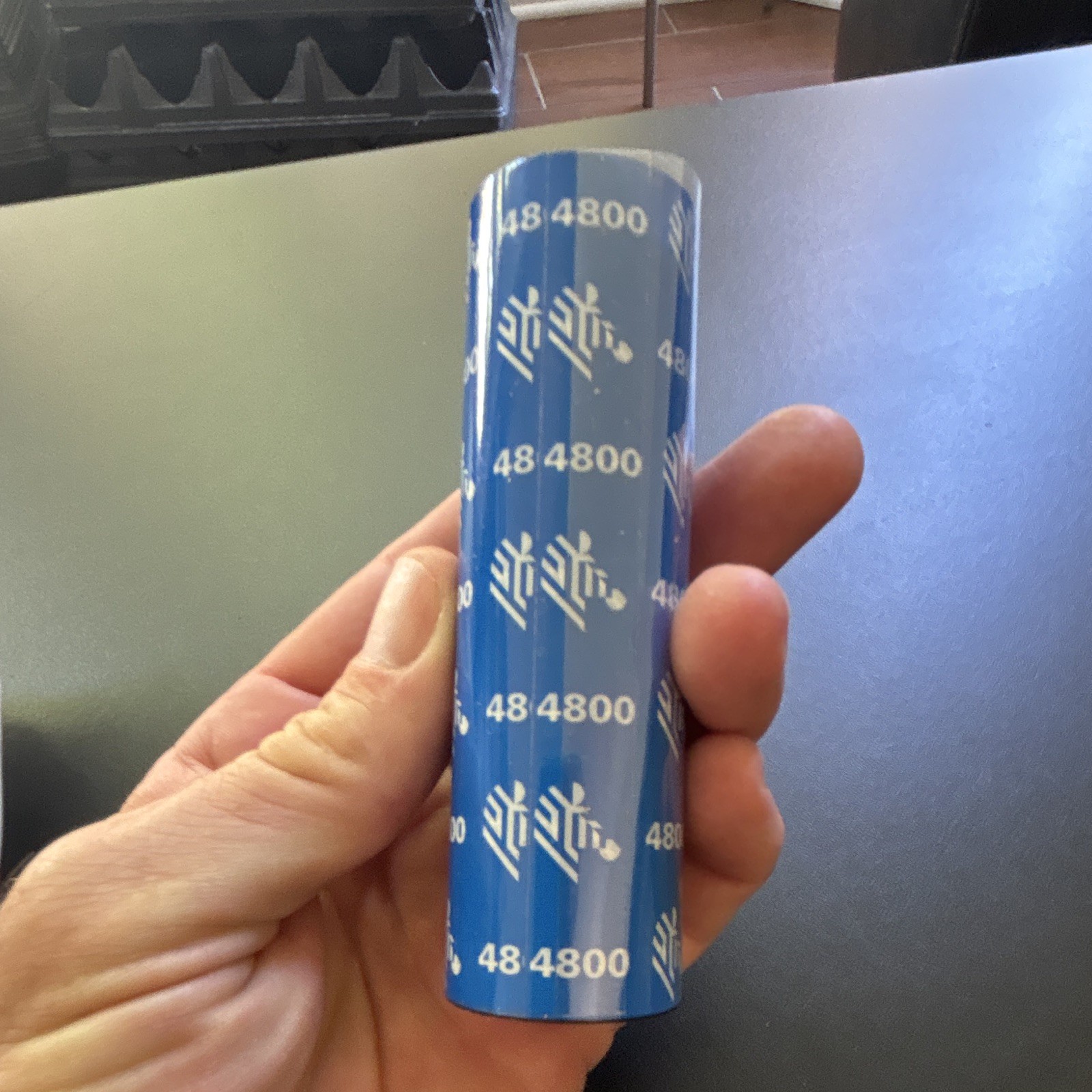 Zebra 4800 Blue Thermal Transfer Printer Ribbon 110mm x 74m Qty 6