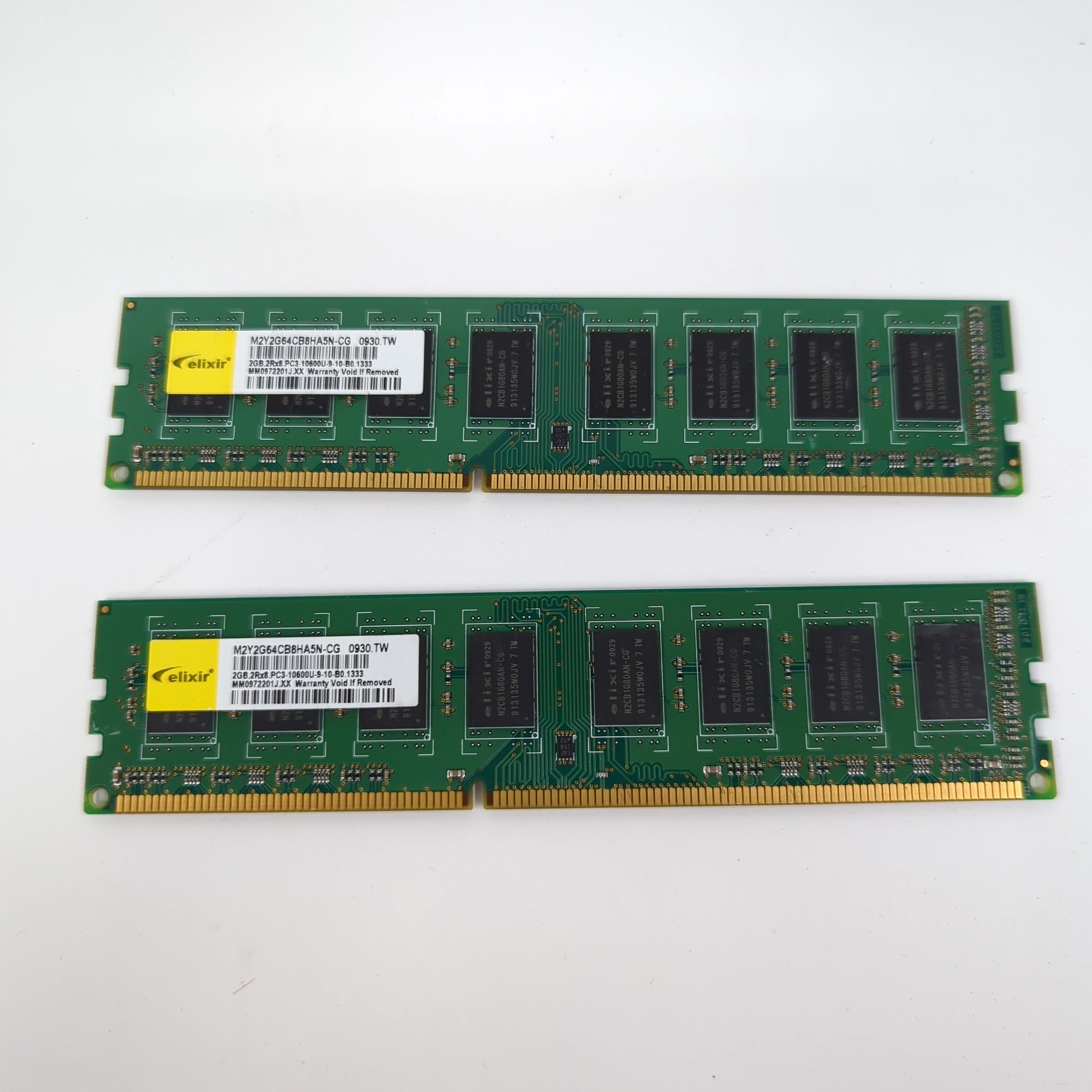 4GB (2x2GB) DDR3 Desktop RAM Memory Elixir 1333MHz PC3-10600U