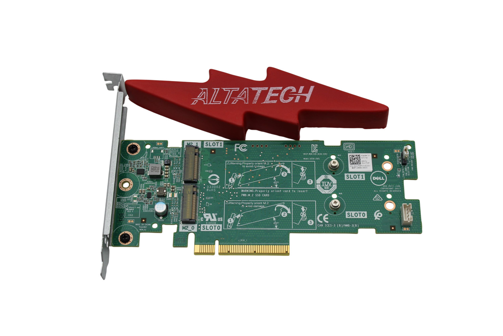 Dell M7W47 Boss Controller 2X M.2 SATA PCI-E FH