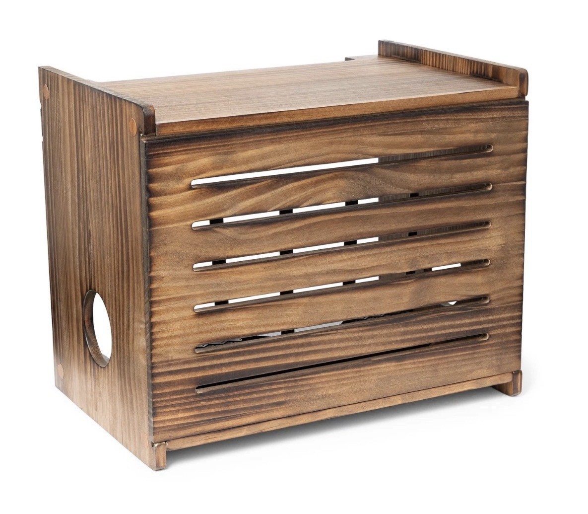 Wooden WiFi Router Storage Box - Deluxe Wall Mountable Decorative NEW