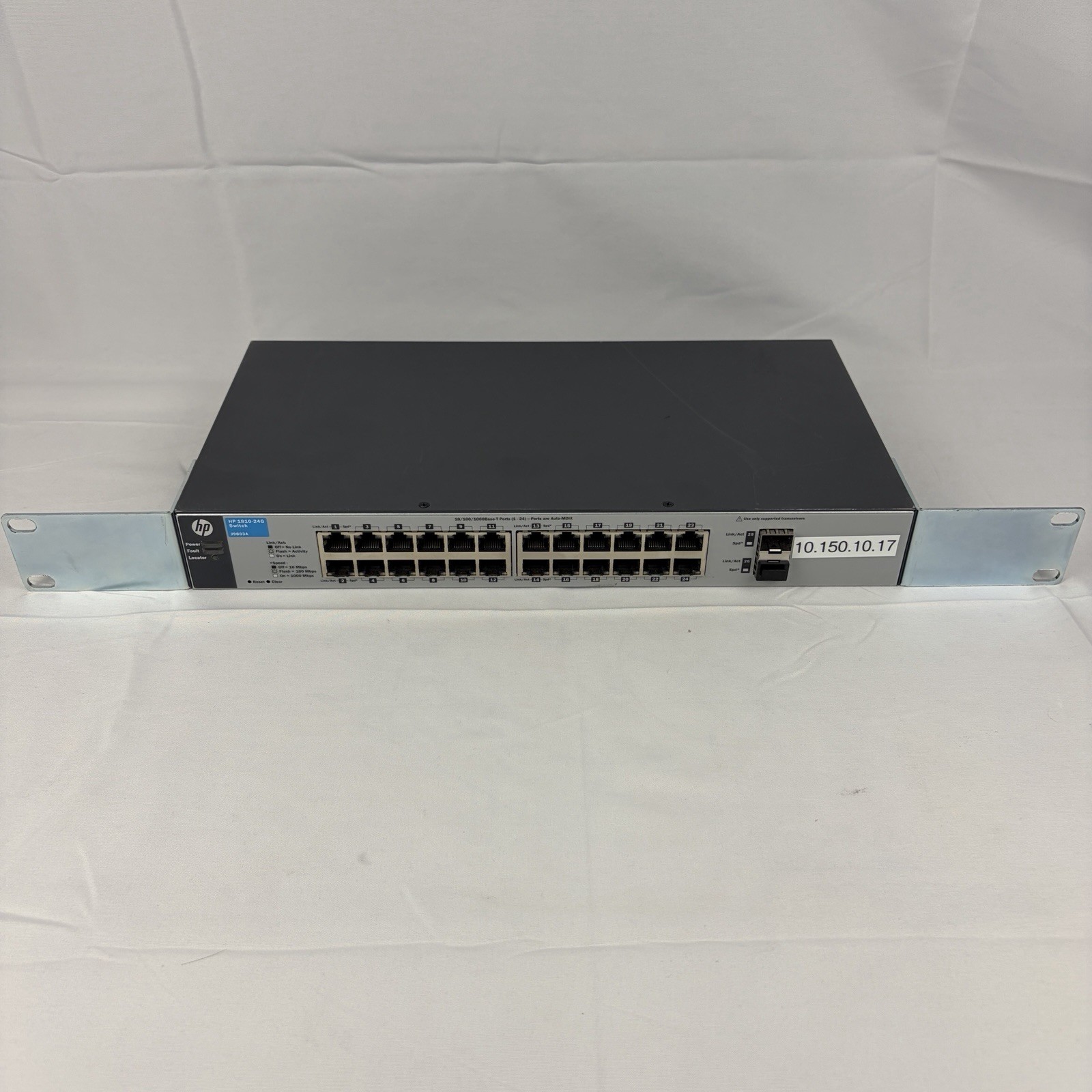 HP  (J9803A#ABA) 24-Ports Rack-Mountable Ethernet Switch