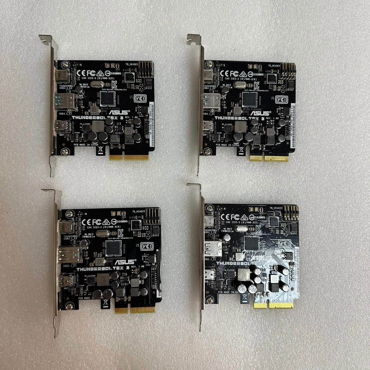 1PCS For ASUS ThunderboltEX 3 PCI-E Expansion Card NO connection line