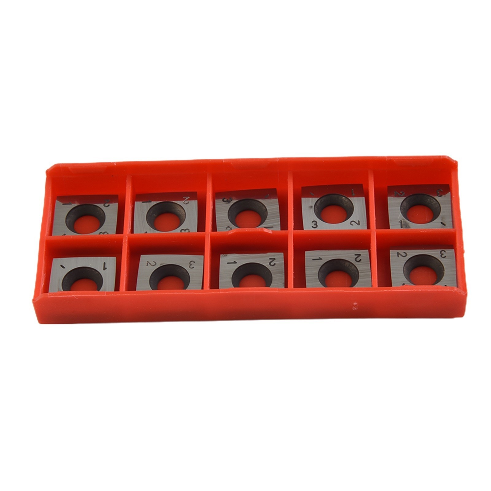 10pcs 15x15x2.5mm R150 Radius for carbide Insert 30deg Bevel for Slotters and