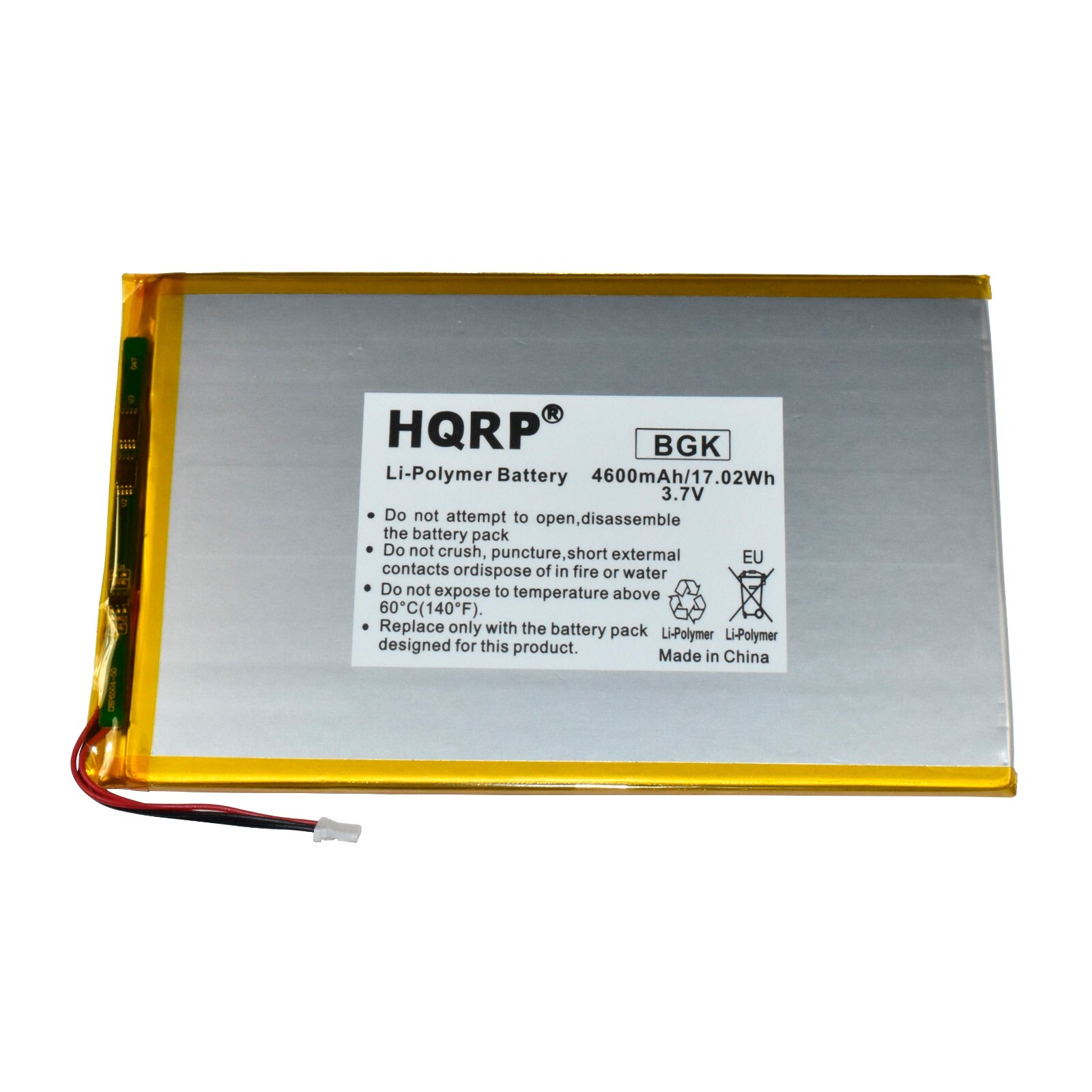 3.7V 4500mAh Battery for RCA Cambio / Galileo Pro / Viking Pro Series Tablet