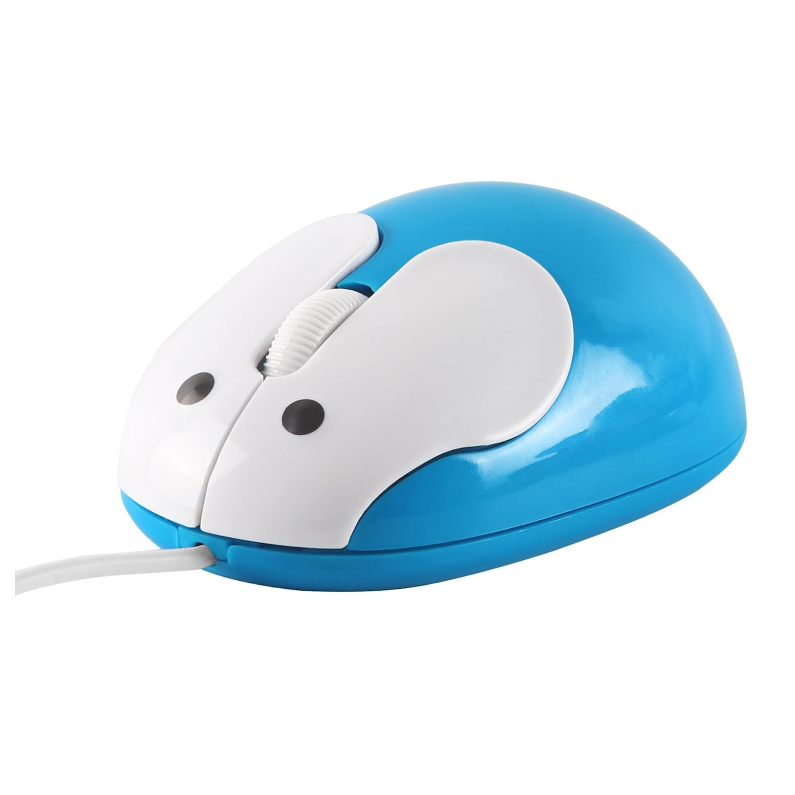Samudgate Cute Wired Mouse, Small Rabbit Shape USB Wired 1600 DPI Optical Mic...