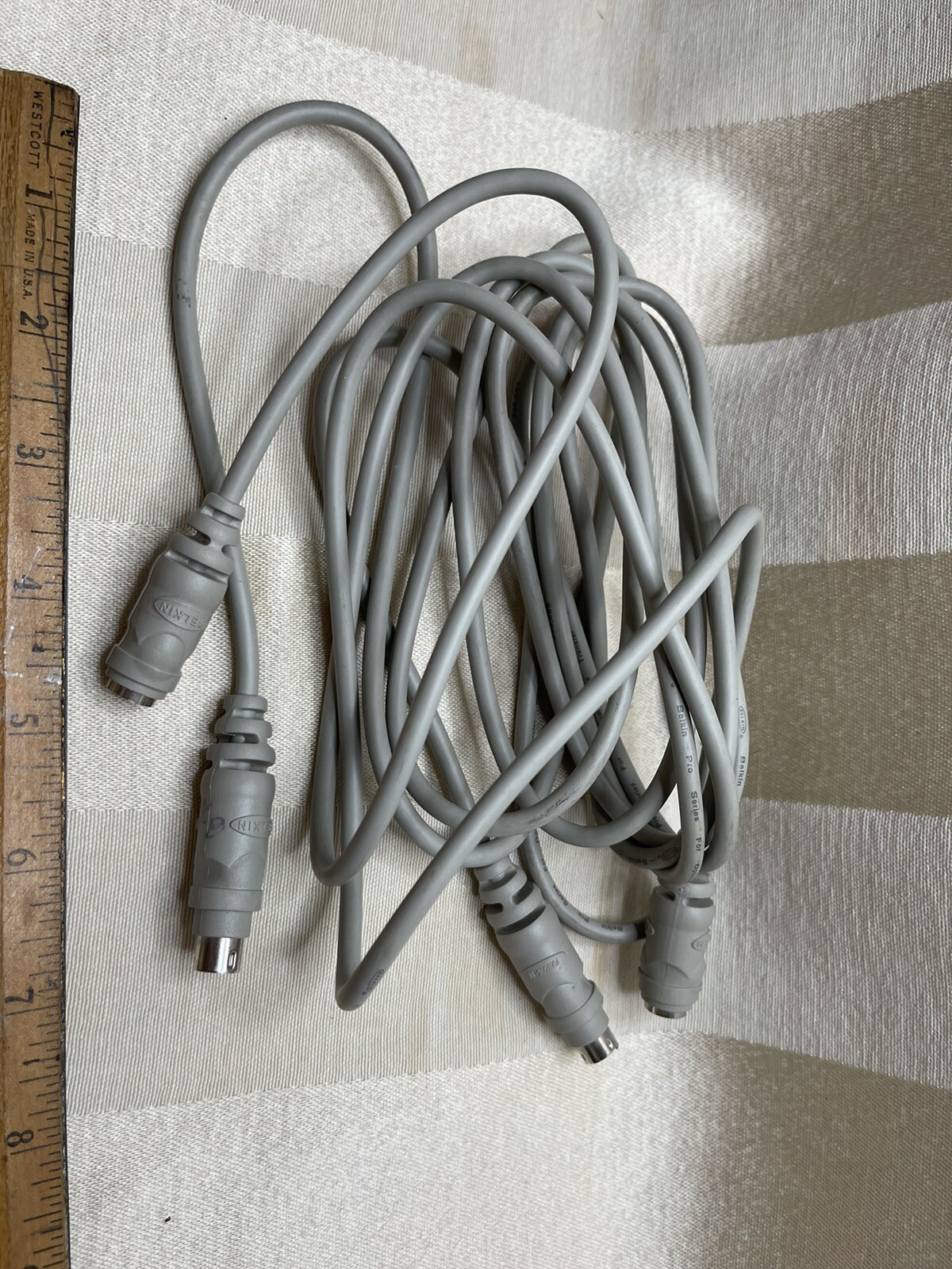 Belkin Pro Series Keyboard / Mouse PS/2 6 Foot Extension Cable F2N035-06