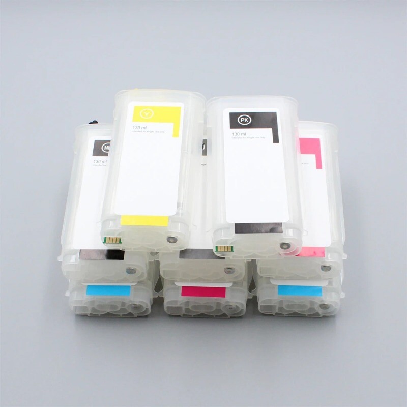 8Colors HP70 Refillable Ink Cartridge With ARC Chip For HP Designjet Z2100 Z5200