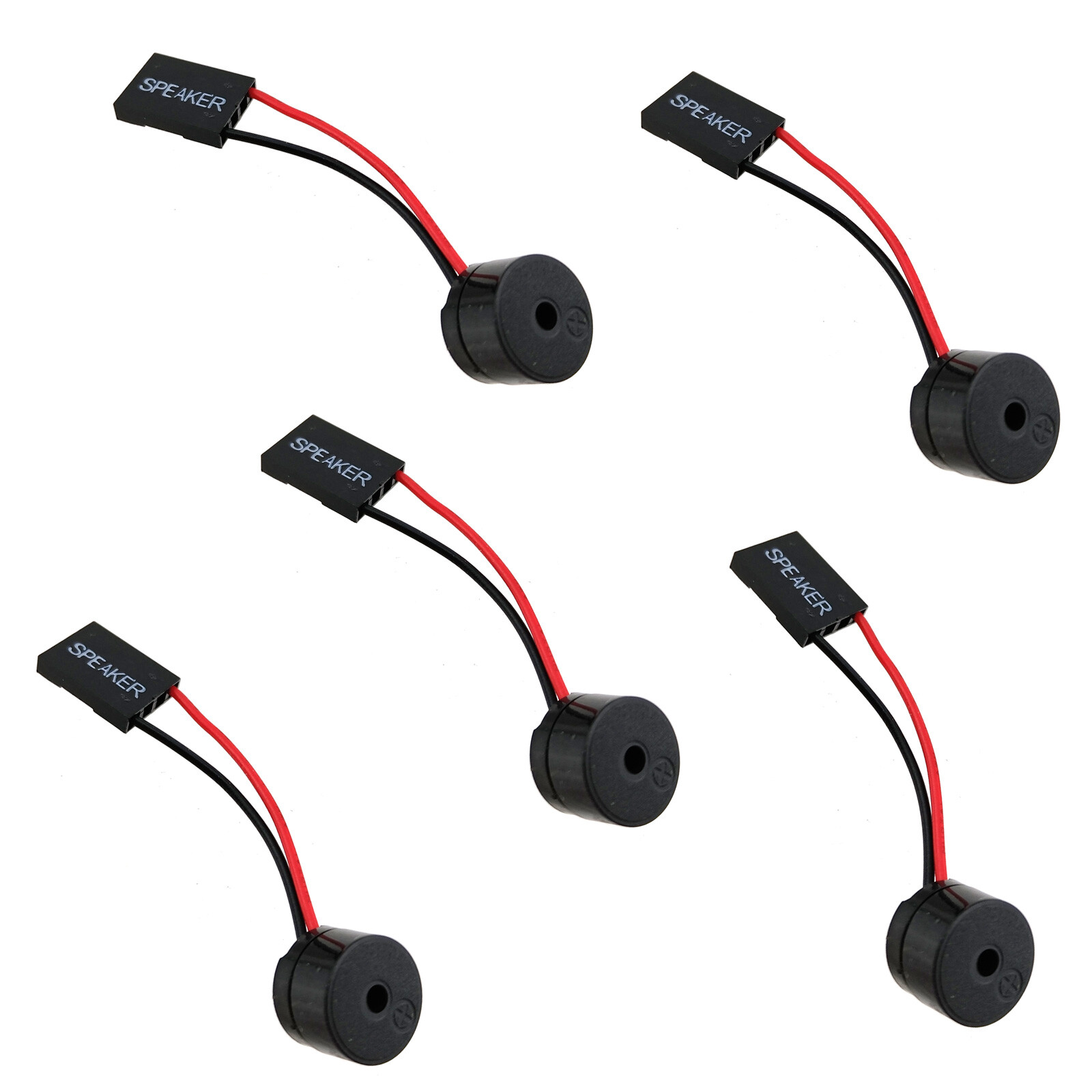 5pcs PC Motherboard Internal Speaker BIOS Alarm Buzzer Beep Code 4pin Header