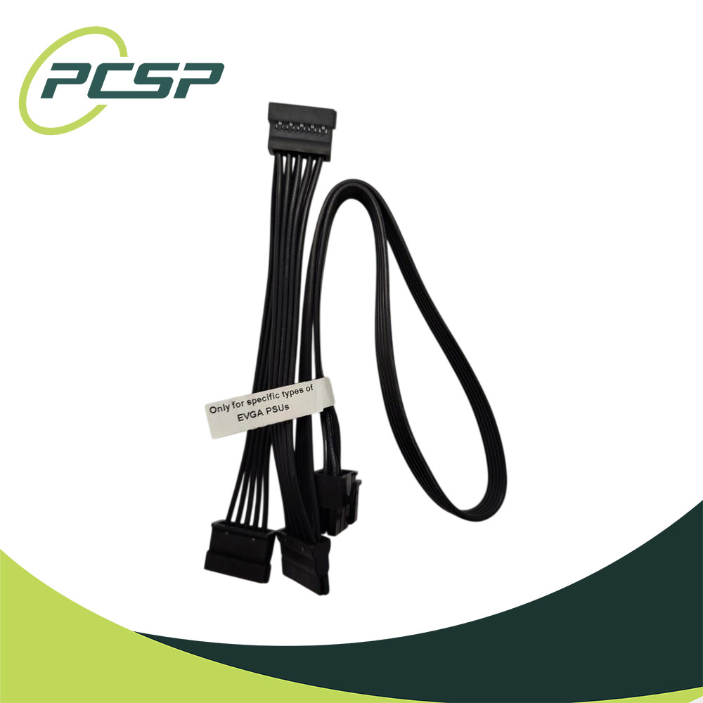COMeap 6‑Pin to 3× SATA Power Cable for EVGA GQ PSUs 20in (50cm)
