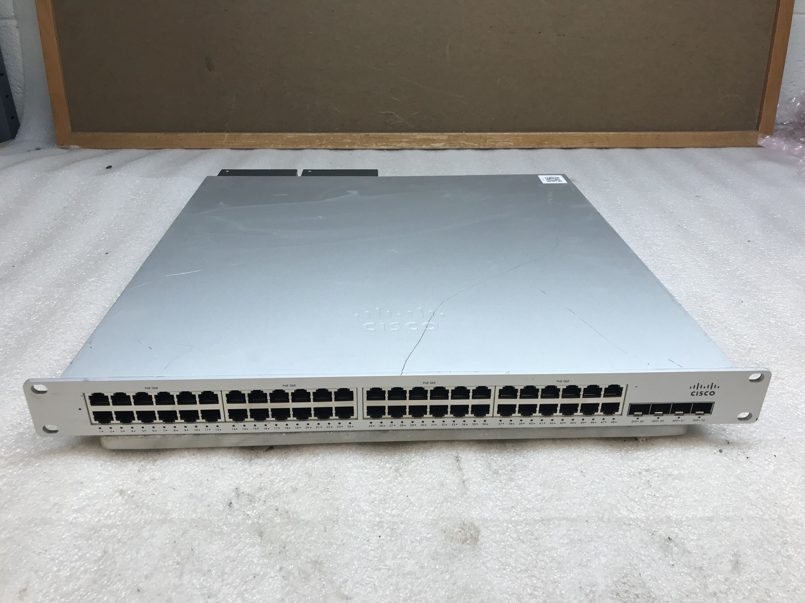 Cisco Meraki MS350-48FP Cloud Managed Switch *UNCLAIMED* Dual PSU