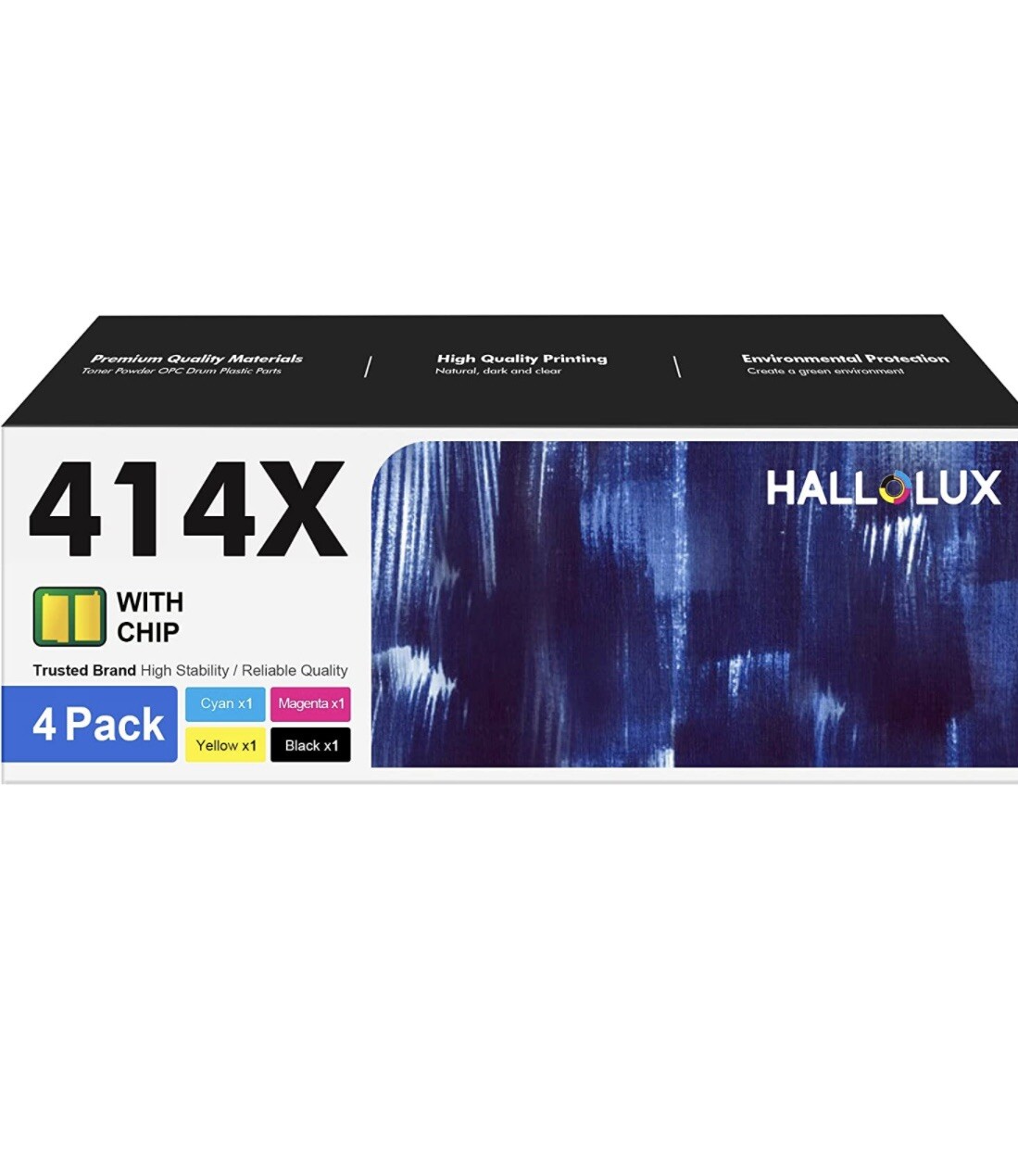 Premium Toner Cartridge 414X 4pcs