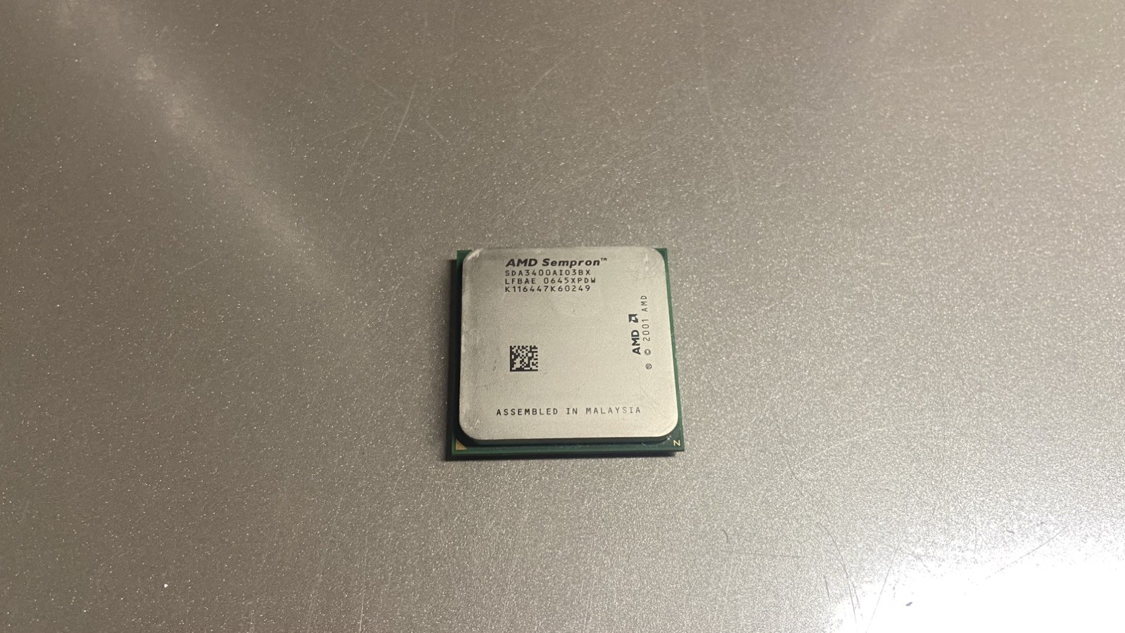AMD SEMPRON 3400+ 2.0Ghz CPU Socket 754 SDA3400AI03BX Tested