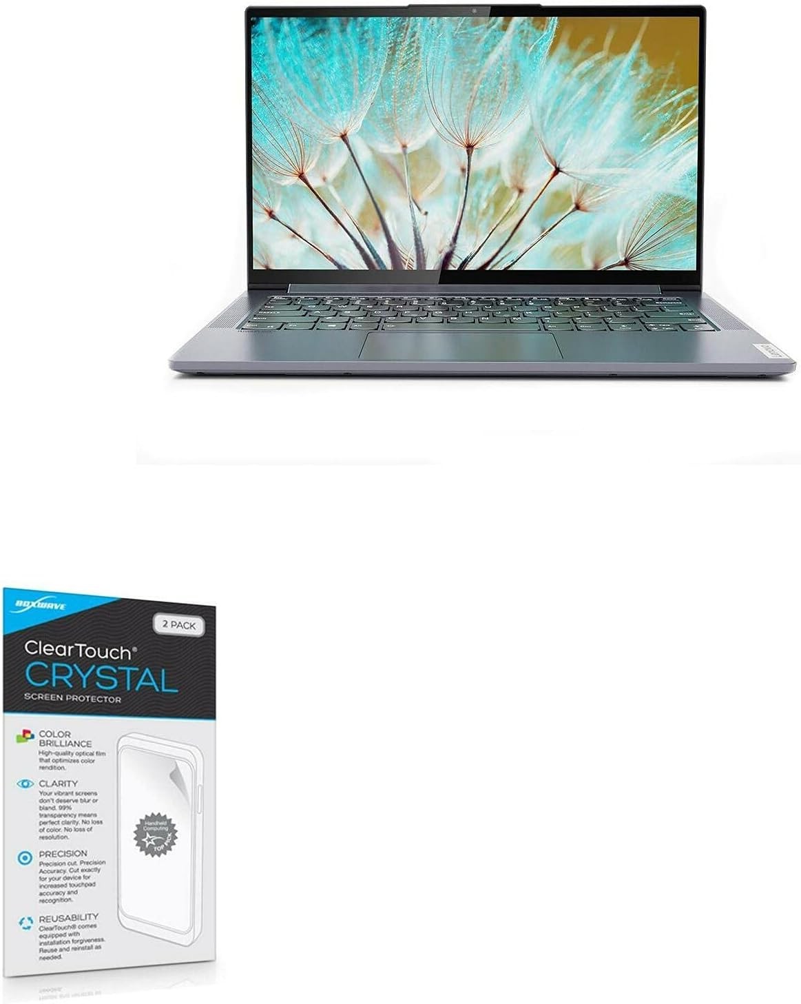 ClearTouch Crystal Screen Protector (2-Pack) for Lenovo Yoga 7i (14 in) - HD Fil