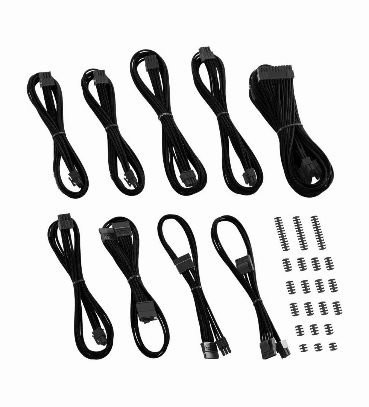 716894294141 CableMod Classic ModMesh RT Cable Kit ASUS/Seasonic/Phanteks - schw