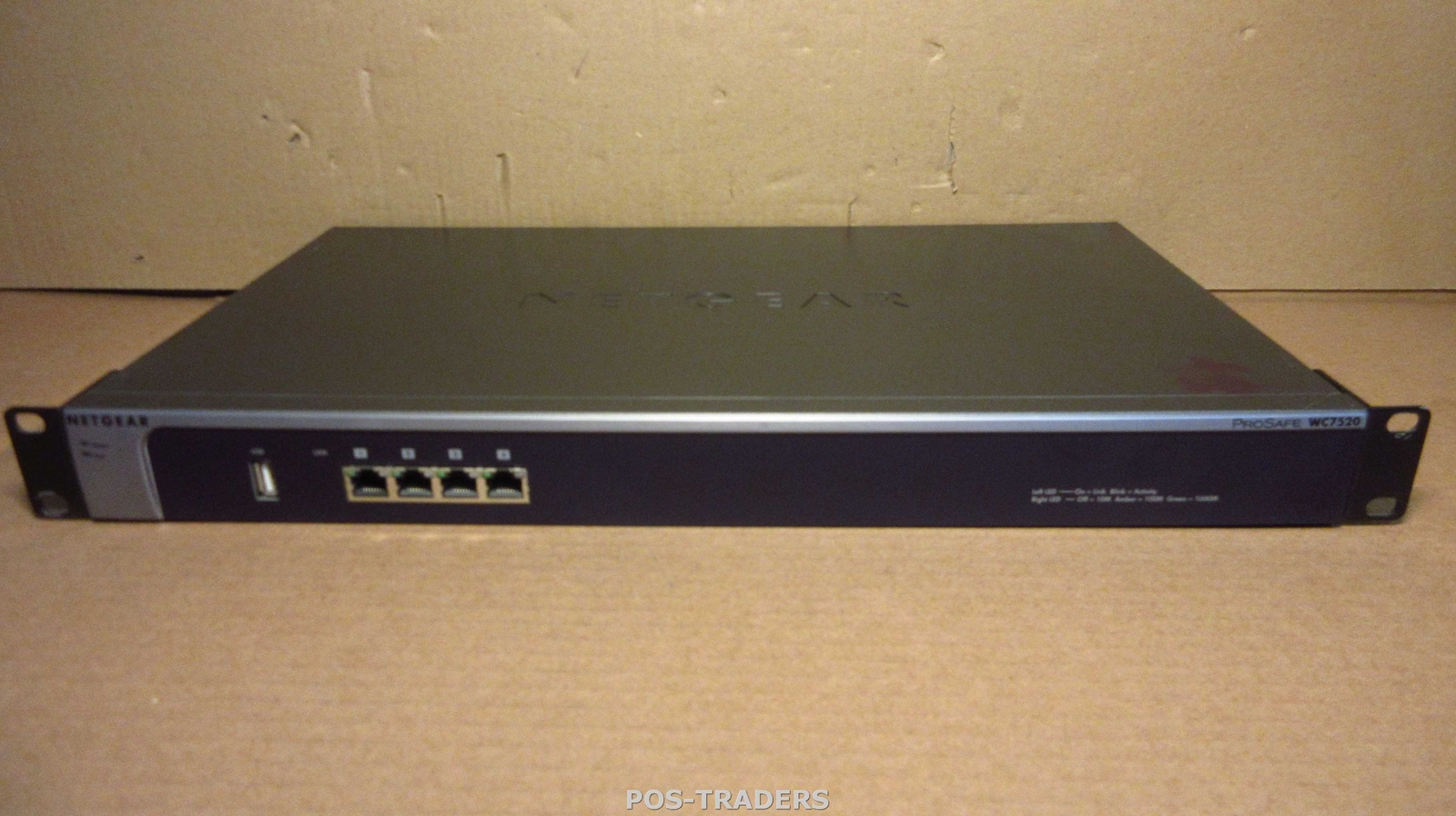 NETGEAR WC7520 ProSafe 20-AP Wireless Controller Dual Radio 802.11n + RACK EARS