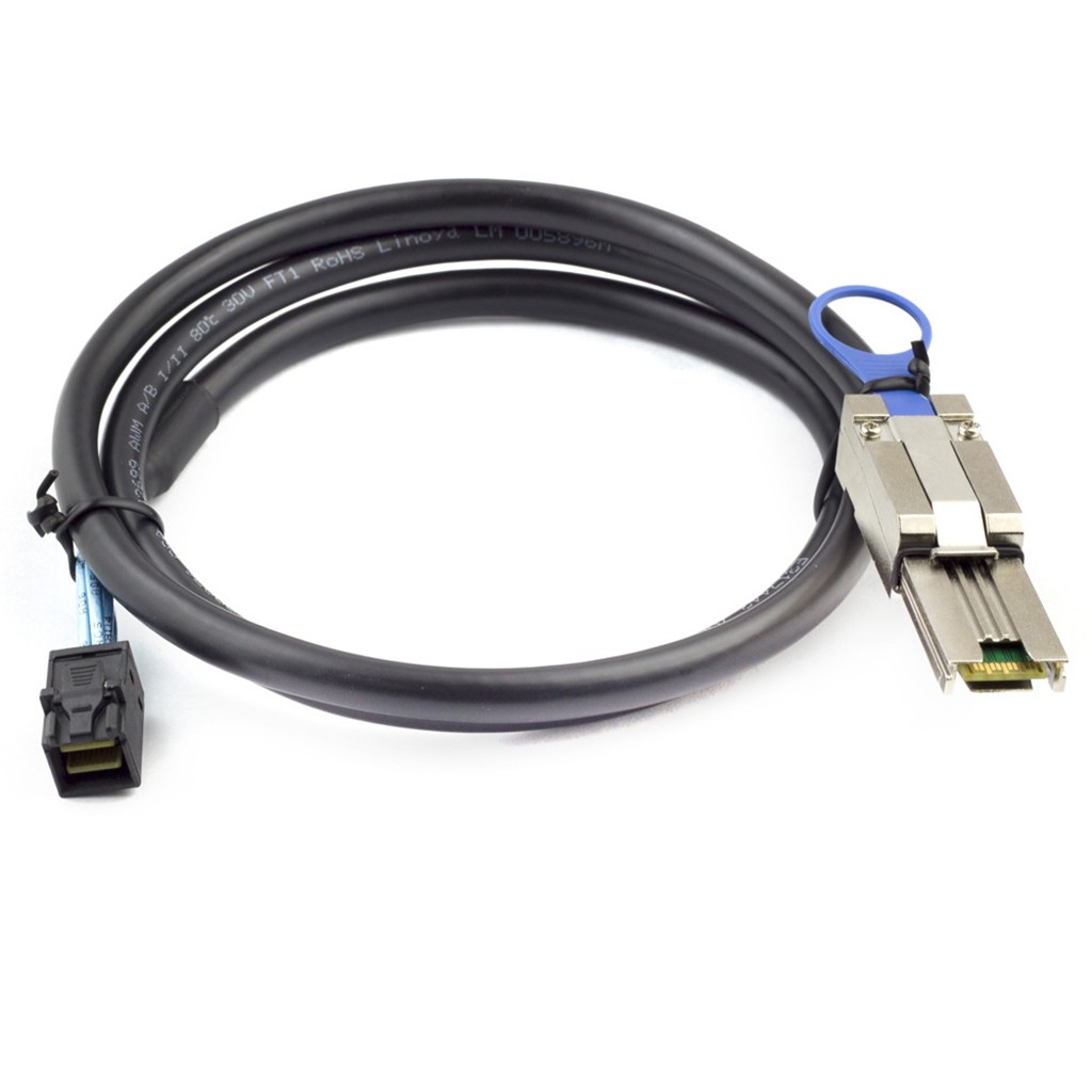 MINI SAS HD SFF-8088 to SAS HD SFF-8643 server exchange connection cable