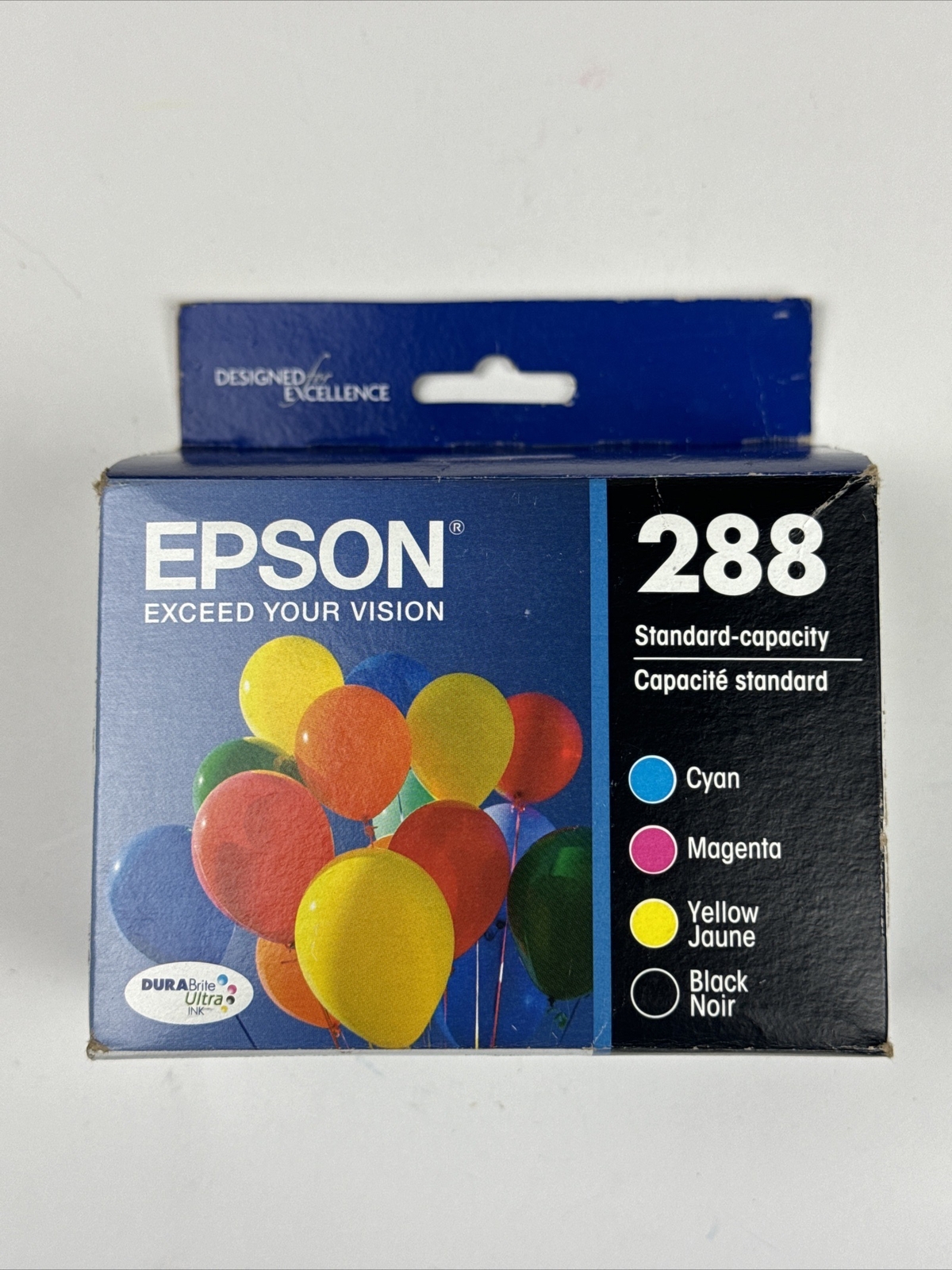 Epson 288 Cyan Magenta Yellow Ink Cartridges T288120-BCS Best Before 01/22