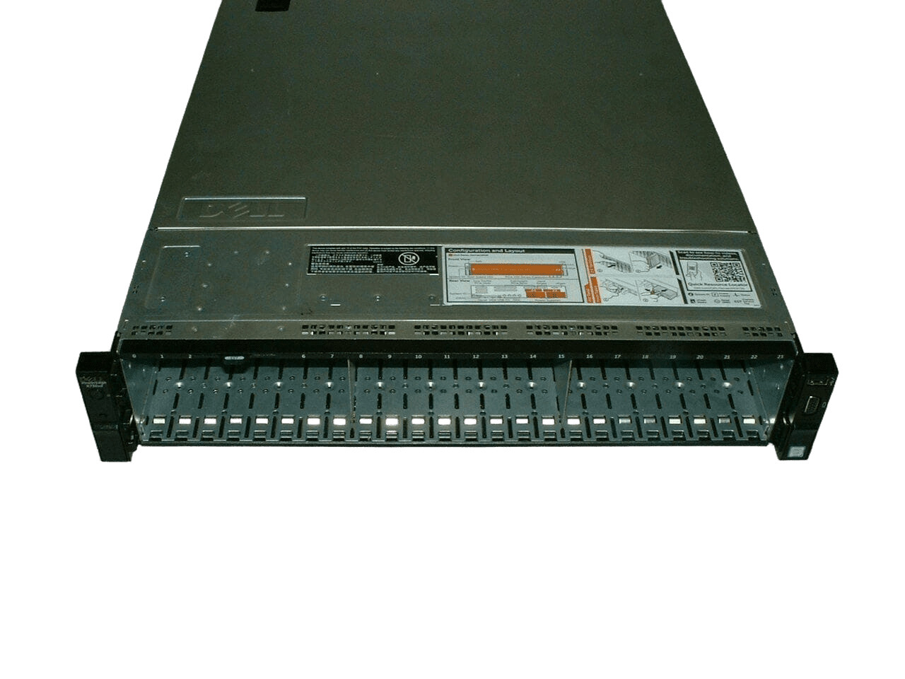 Dell Poweredge R730xd 24SFF + 2SFF 2x E5-2680 v4 2.4ghz | 128gb | H730 | 2X 750w