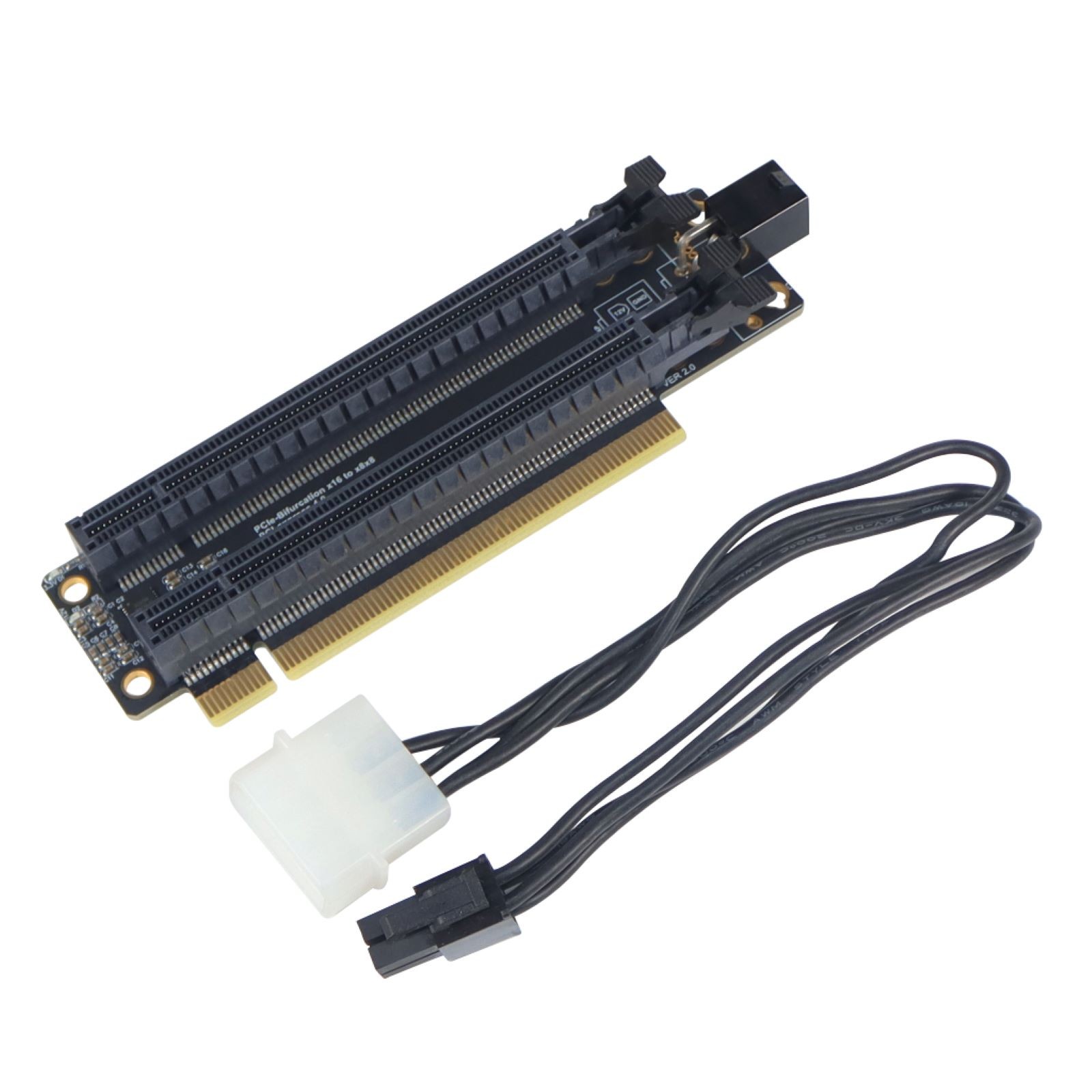 PCIE X16 Full-bandwidth 4.0 Expansion Card PCIE Gen4 Gen3 Dual-card X8 Support