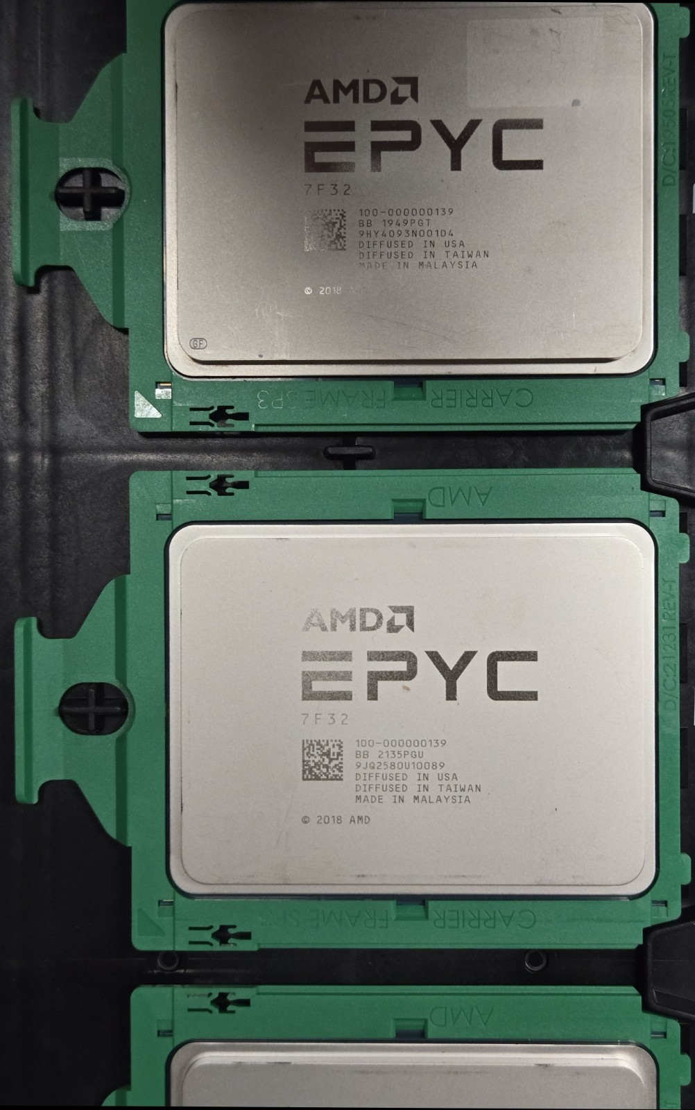 Unlocked AMD EPYC 7F32 8-Core 3.7Ghz / 3.9GHz Socket SP3 CPU 100-000000139