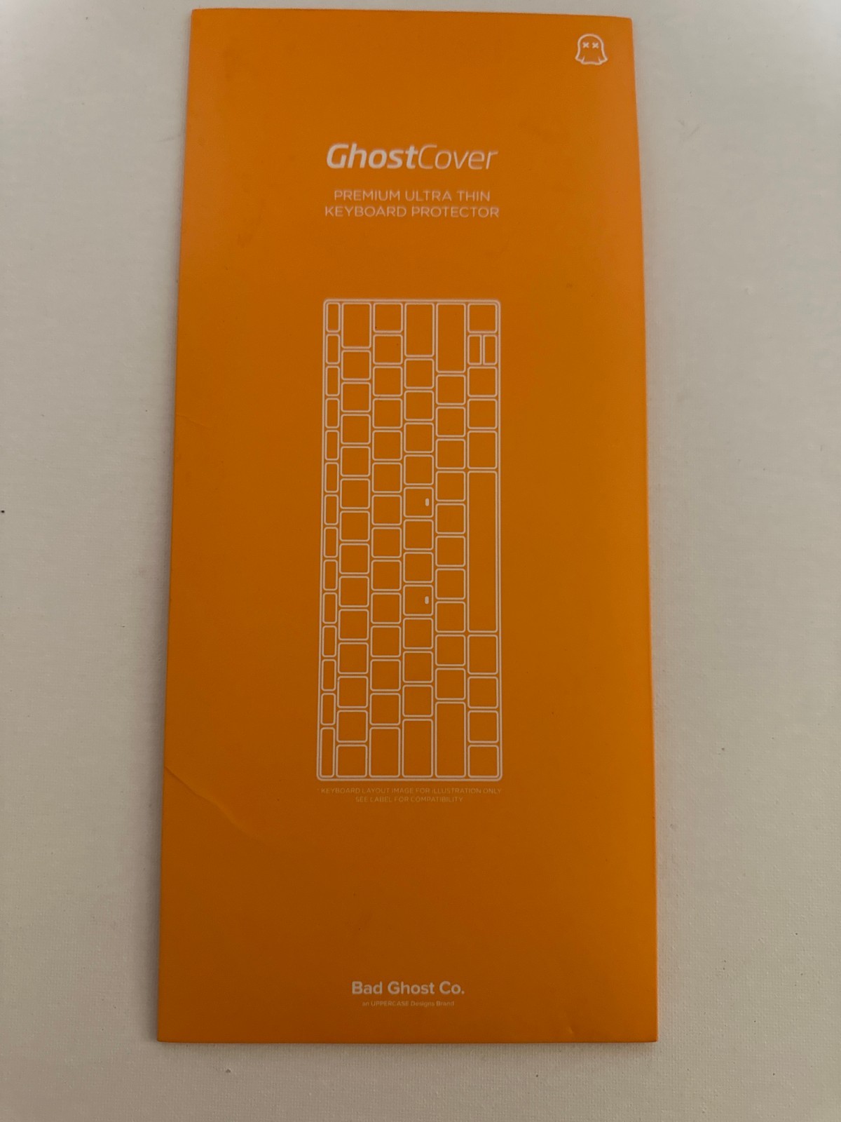 UPPERCASE GhostCover Keyboard Protector MacBook Pro14 16 2021+ Air13 2022+ Clear