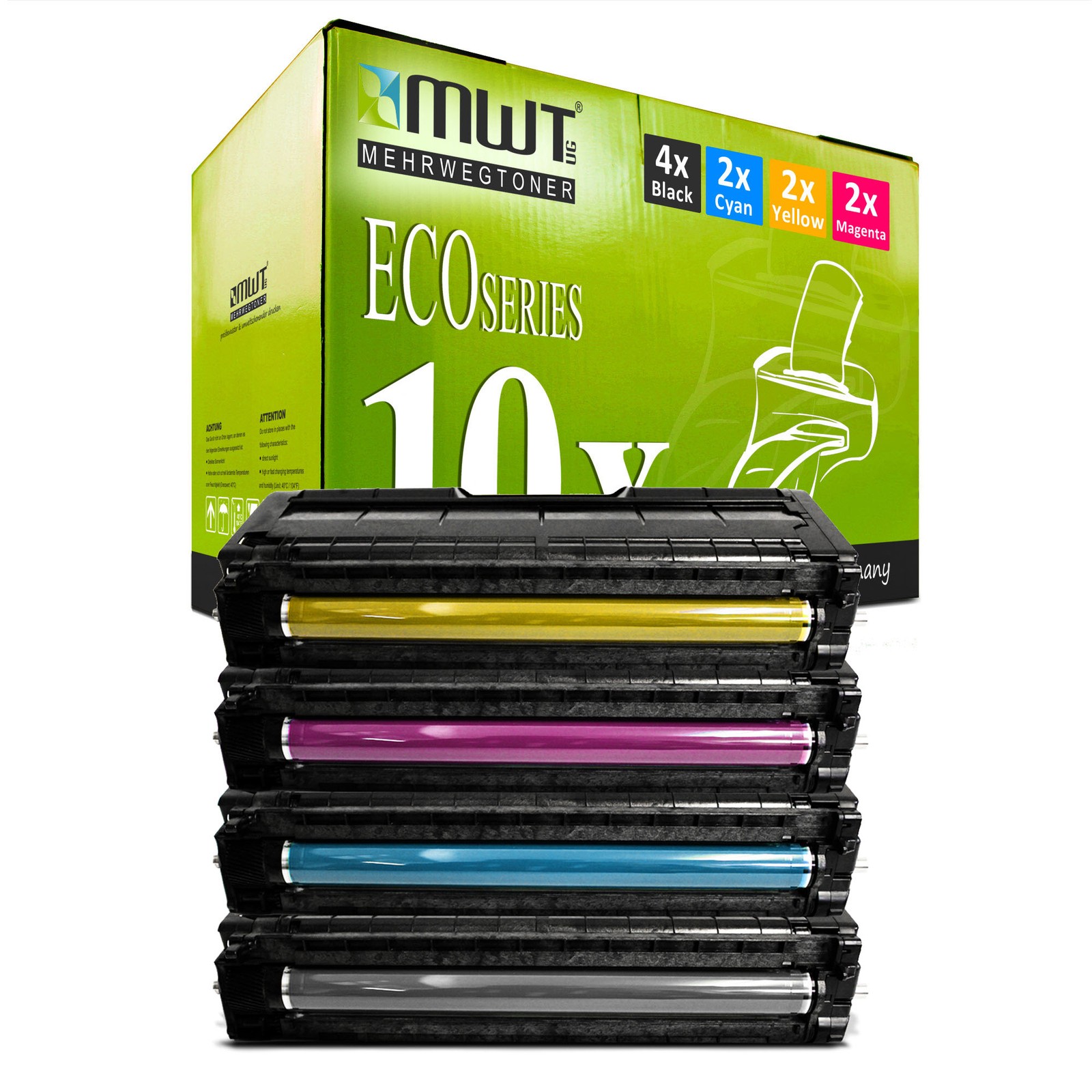10x Eco Cartridge for Ricoh Aficio SP C-220-A