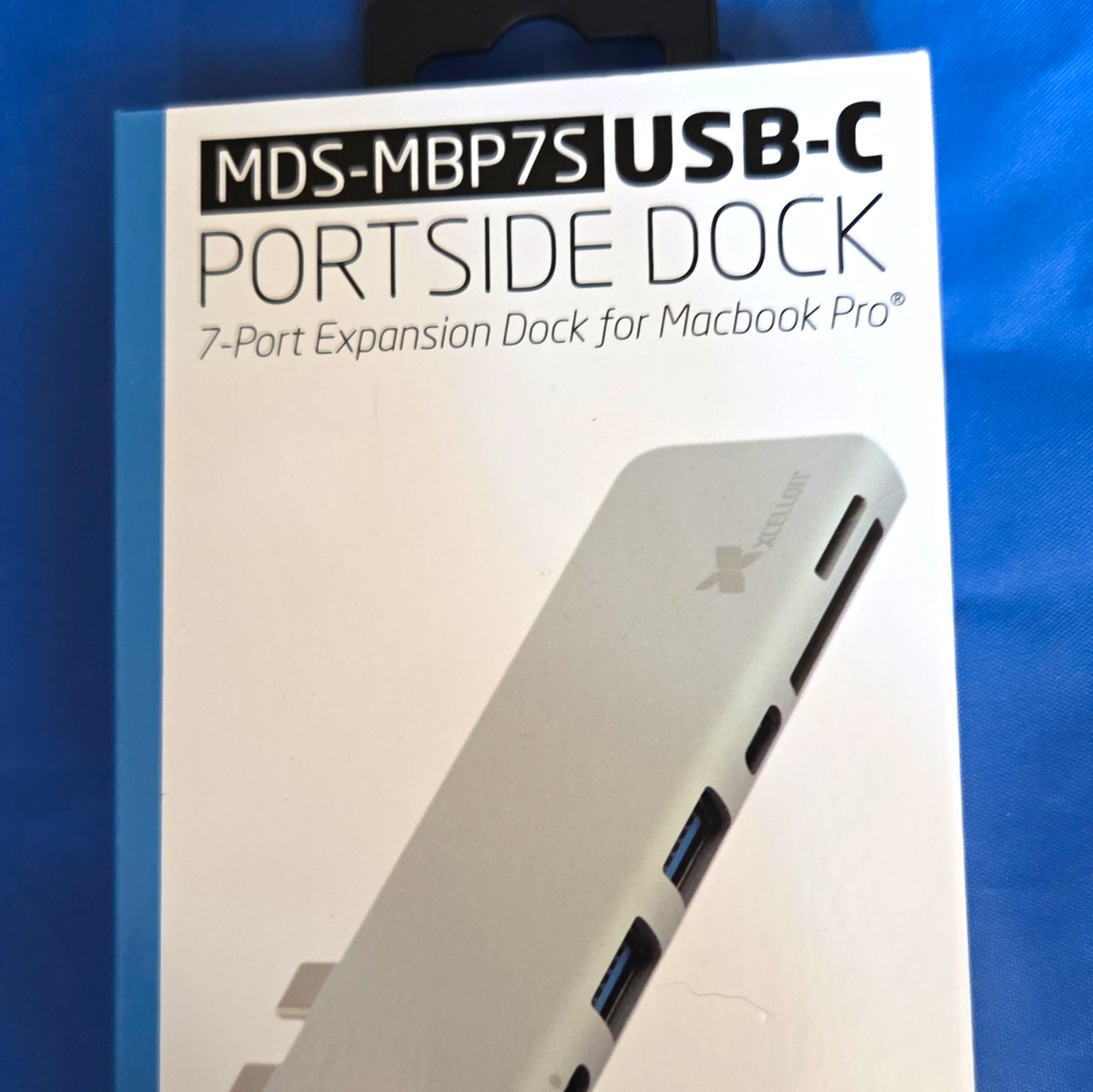 MDS-MBP7S 7-Port USB-C Dock HDMI USB 3.0 SD/microSD MacBook Pro NEW