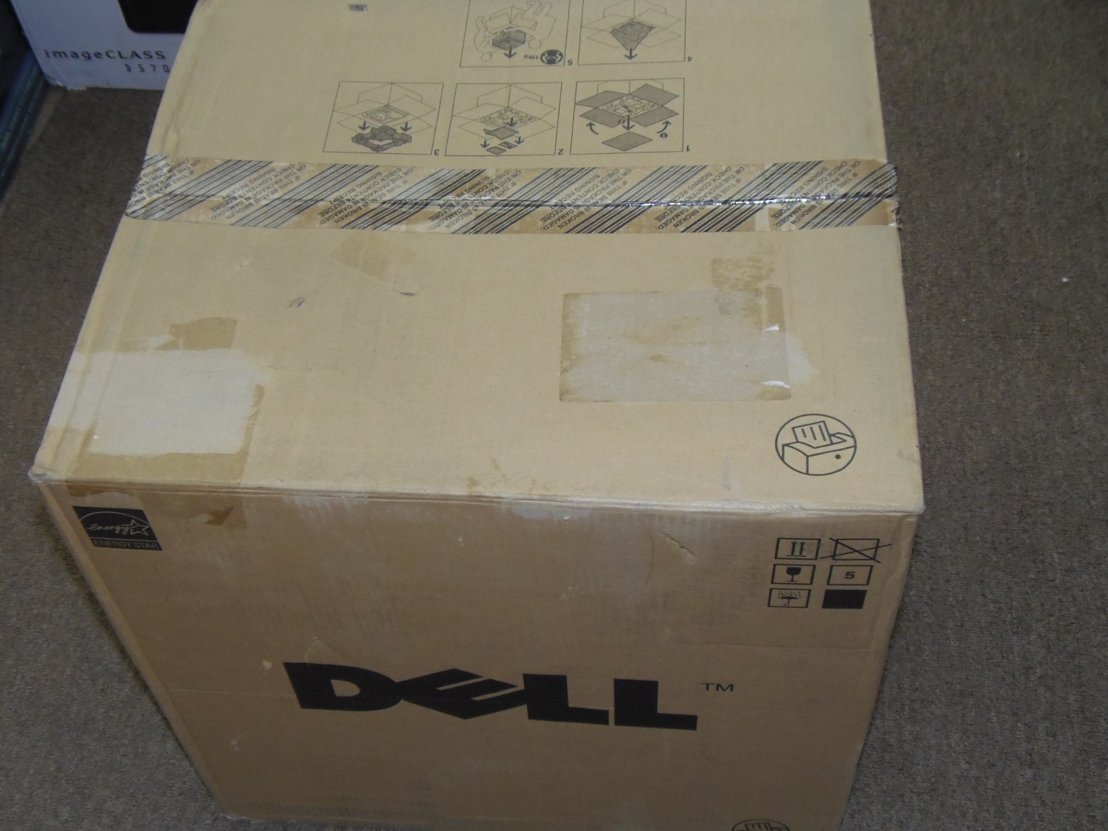 New Factory Sealed Dell 2130CN Workgroup Color Laser Printer