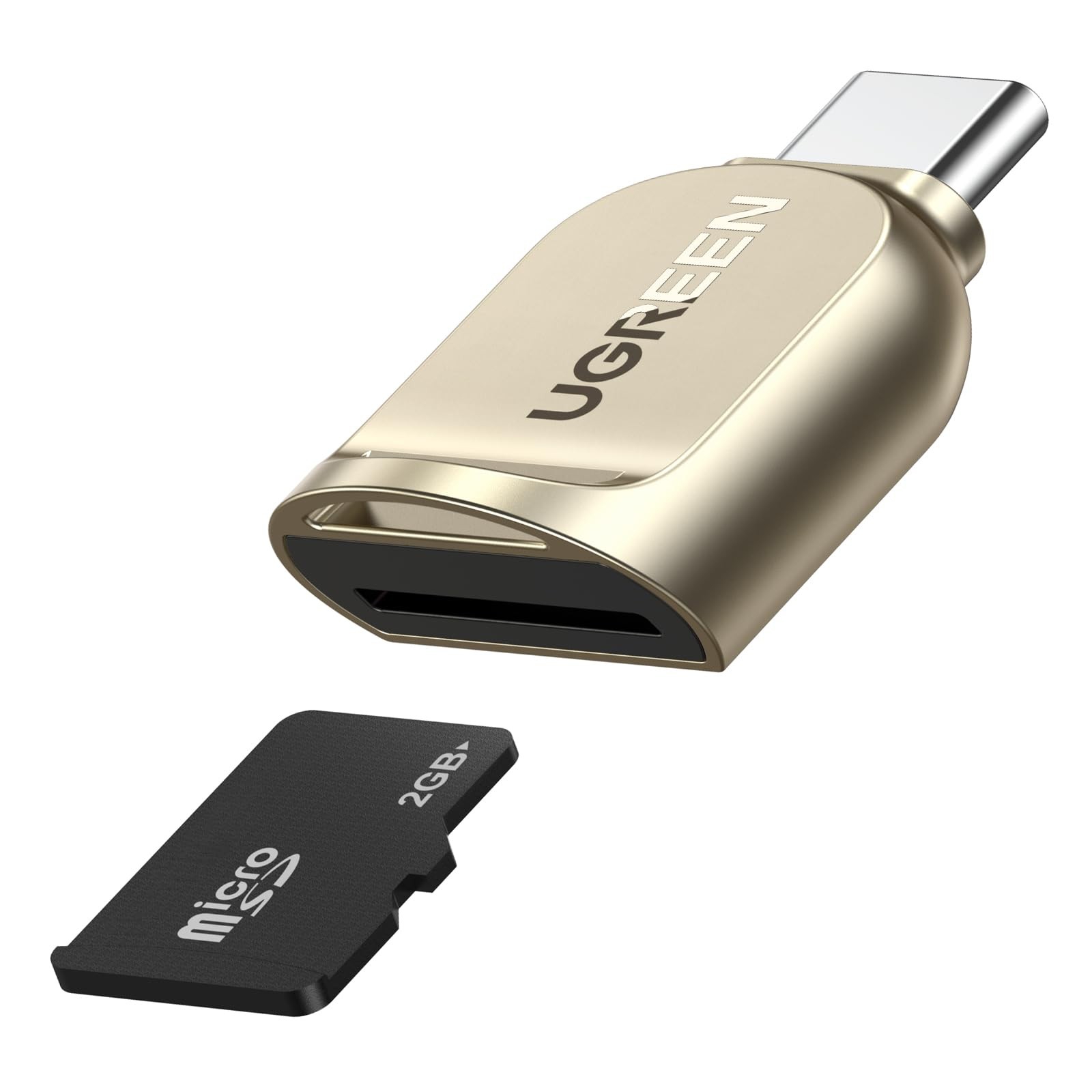 UGREEN USB C Micro SD Card Reader Type C to Adapter Silver