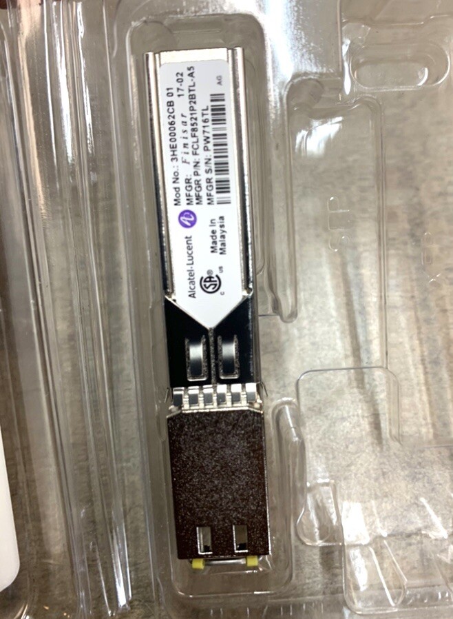 10 Pack Alcatel Lucent iSFP-GIG-T SFP RJ45 1000BASE-T 100m RJ45 1G OmniSwitch