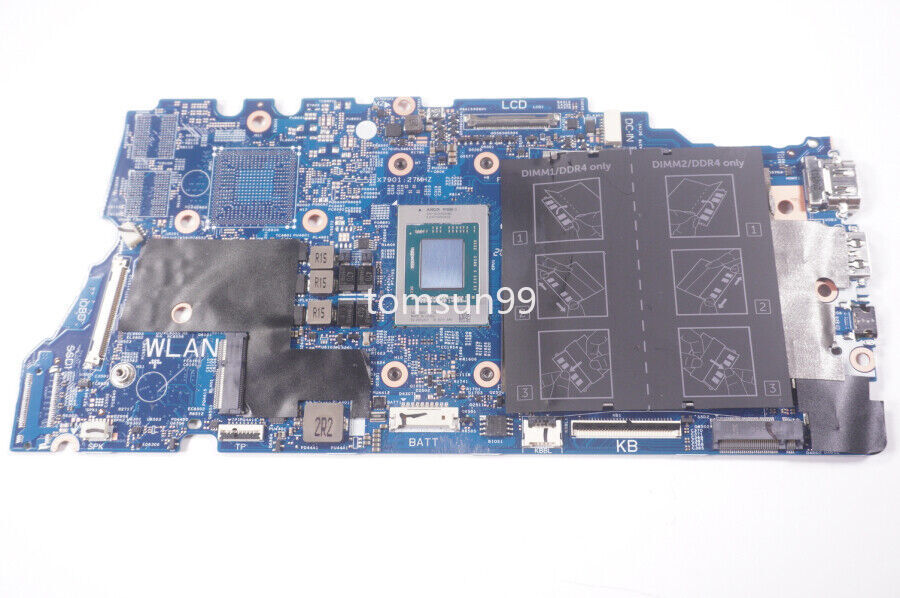 Motherboard For DELL 7405 2019 AMD RYZEN 7 Mainboard 19732-1 0NNDRC DDR4