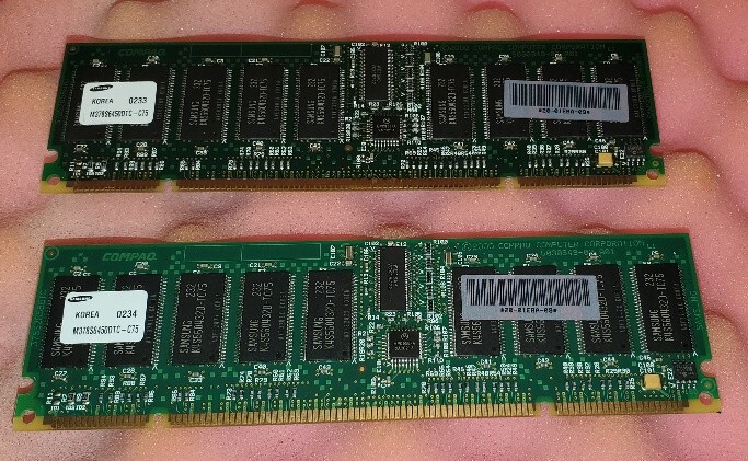 HP COMPAQ DEC 20-01EBA-09 X2 1gb memory set 3X-MS315-FA ALPHASTATION DS15