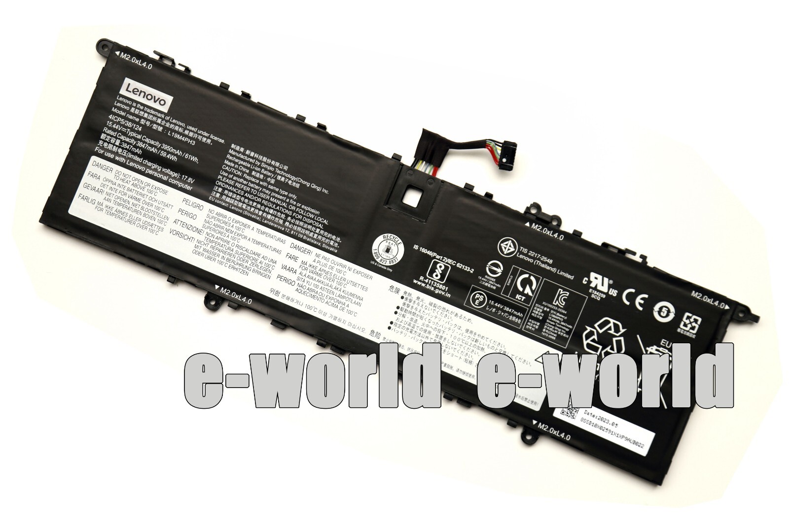 Genuine L19C4PH3 L19D4PH3 L19M4PH3 Battery For Lenovo Yoga Slim 7 Pro 14ITL5