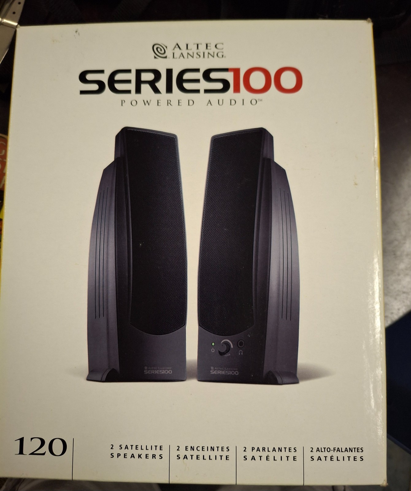 Altec Lansing 120 Series 100 Computer Speakers Tested 