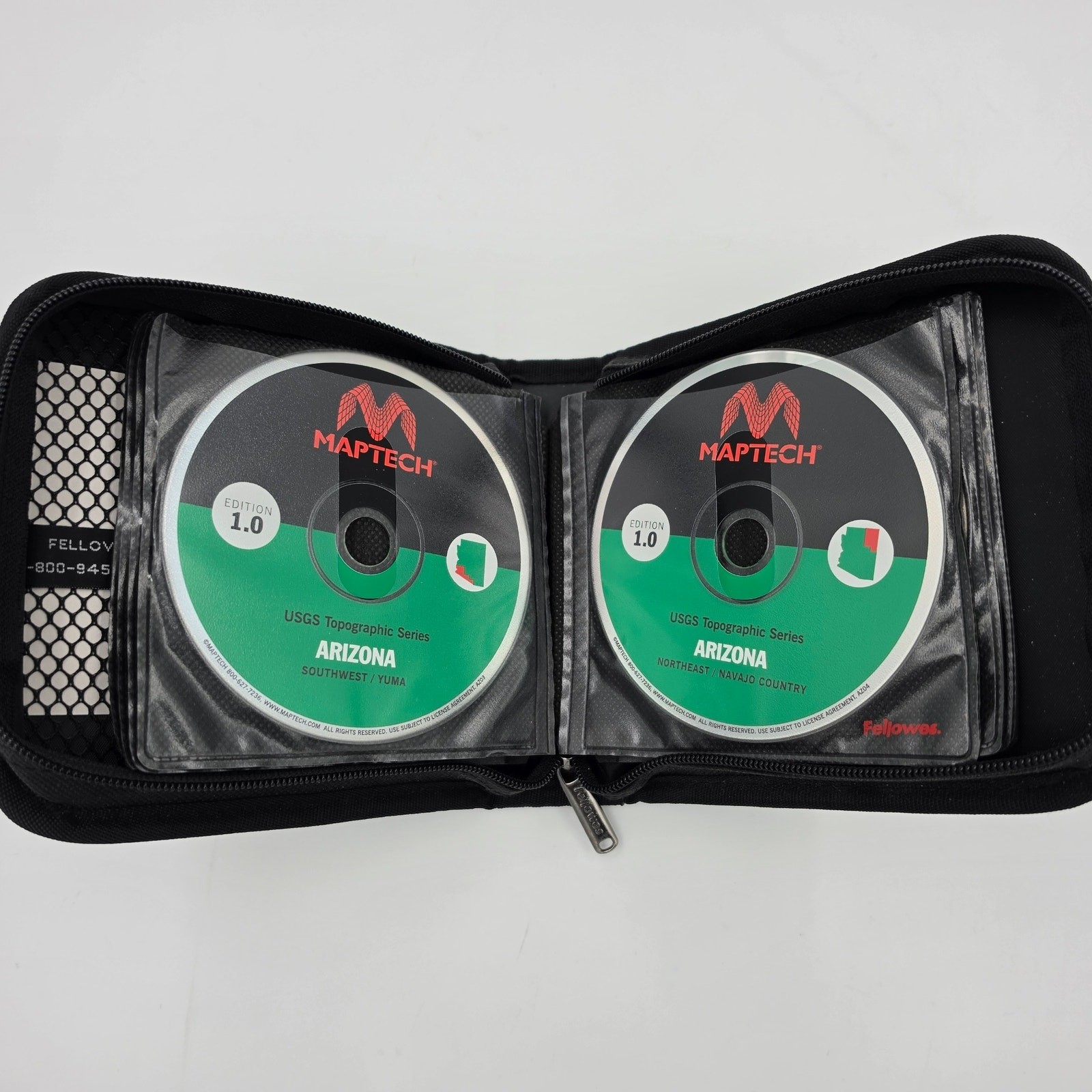 Maptech Terrain Navigator Digital Mapping Software 15-Disc Set Arizona Utah