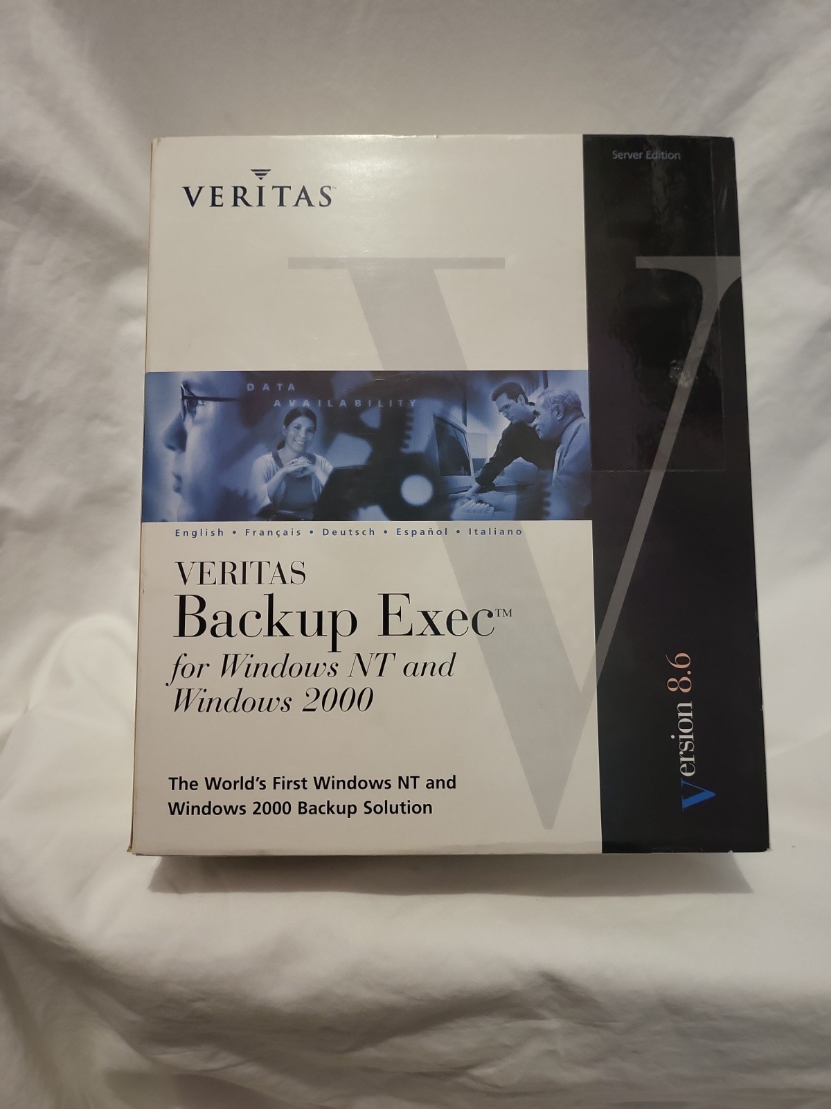 Veritas Backup Exec for Windows NT and Windows 2000 Version 8.6 New Sealed