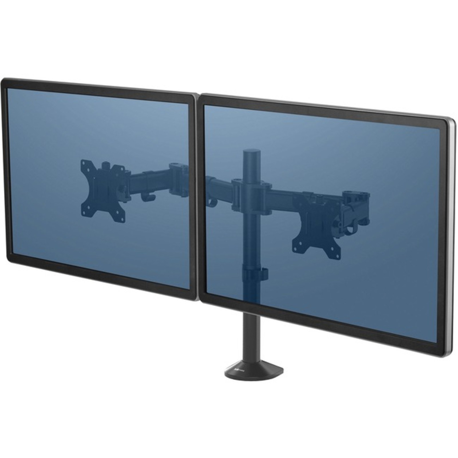 Fellowes - 8502601 - Fellowes Reflex Dual Monitor Arm - Fellowes Reflex Series