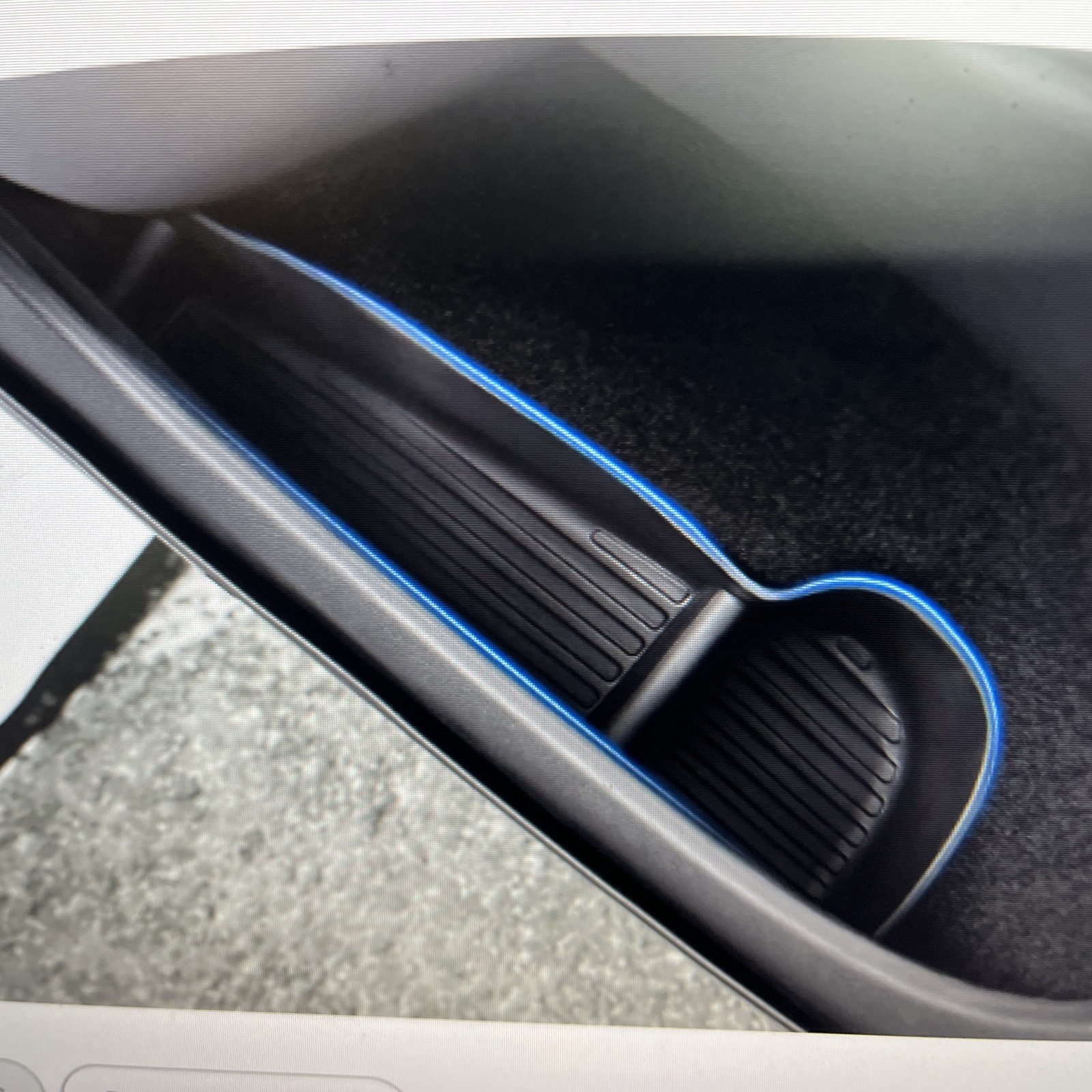 Car Door Side Storage Box for 2020-2024 2025 Tesla Model Y Acce...