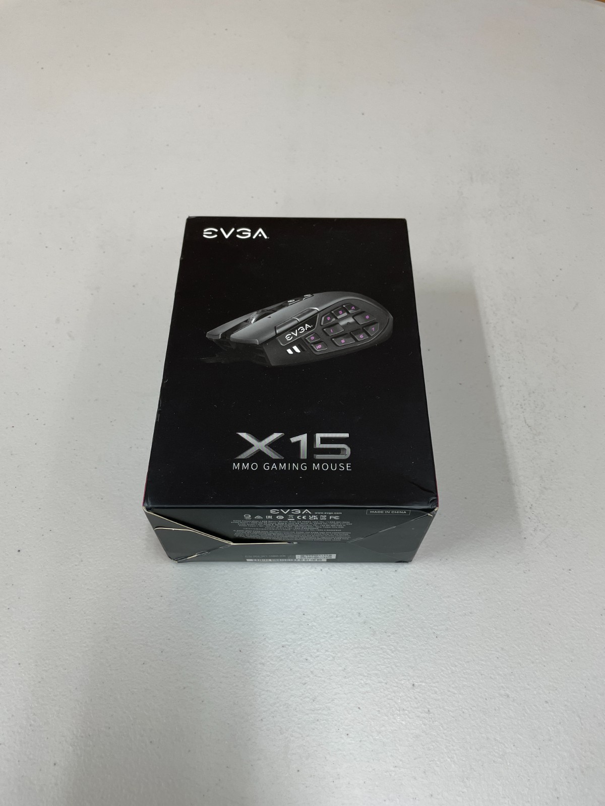 NEW - EVGA X15 MMO Gaming Mouse
