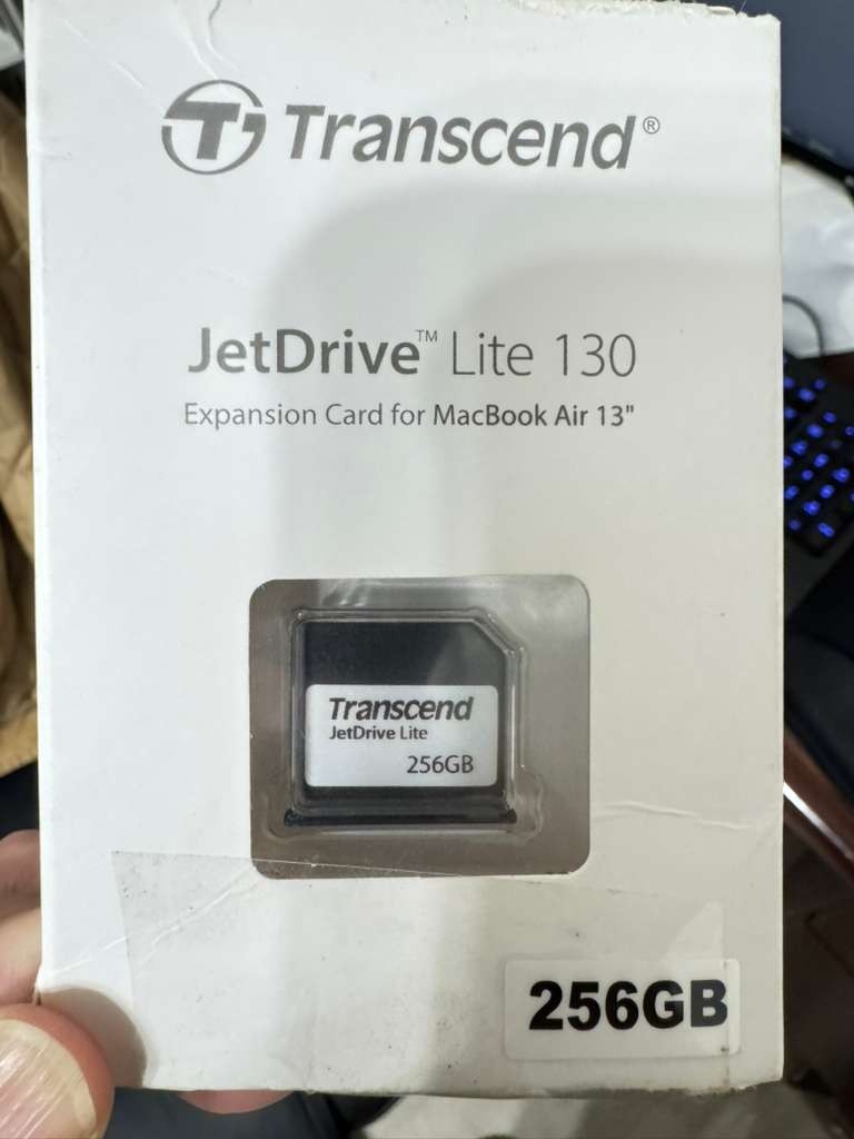 Transcend Jetdrive Lite 130 256GB Storage Expansion Card