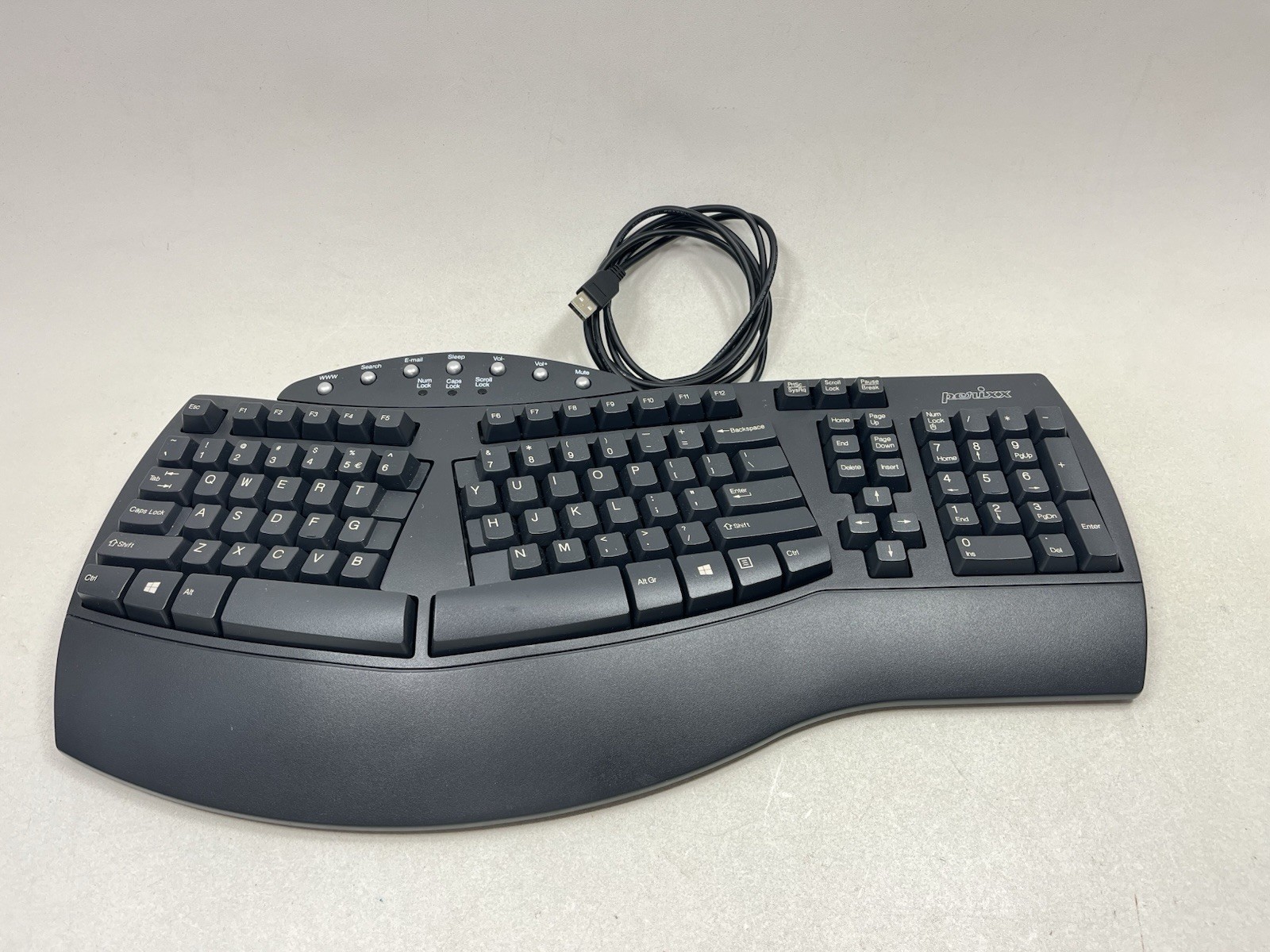 Perixx PERIBOARD-512 Qwerty Wired Keyboard