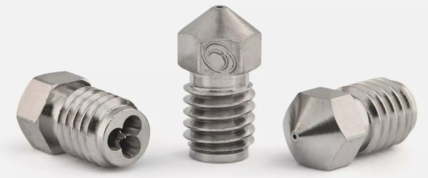 Bondtech CHT Coated Brass Nozzle - 0.4mm M6 RepRap, Prusa, E3D V6 Etc.