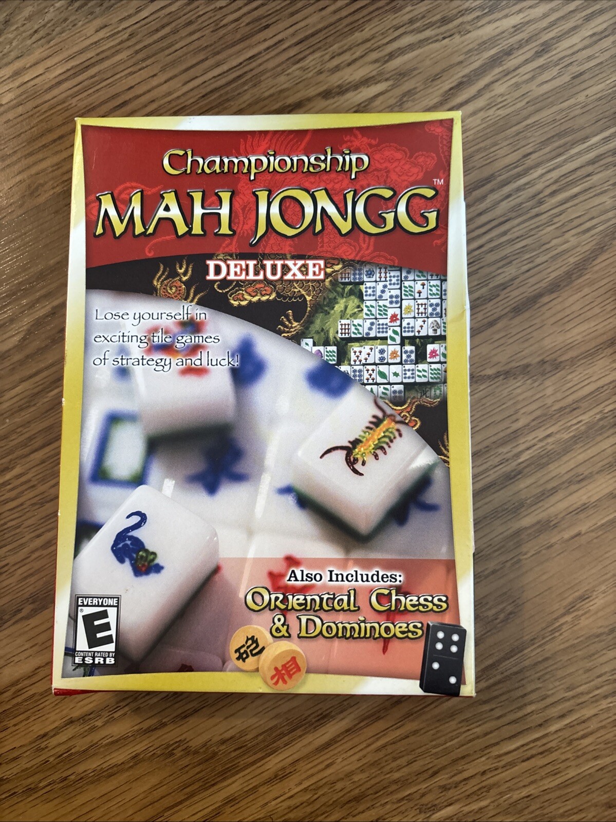 Championship Mah Jongg Deluxe Cosmo PC Computer Game 