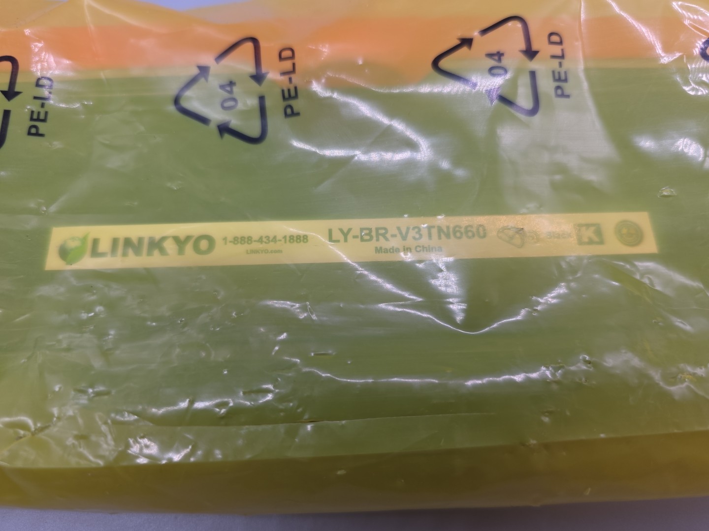 Linkyo Premium Replacement Cartridge LY-BR-V3TN660 Black