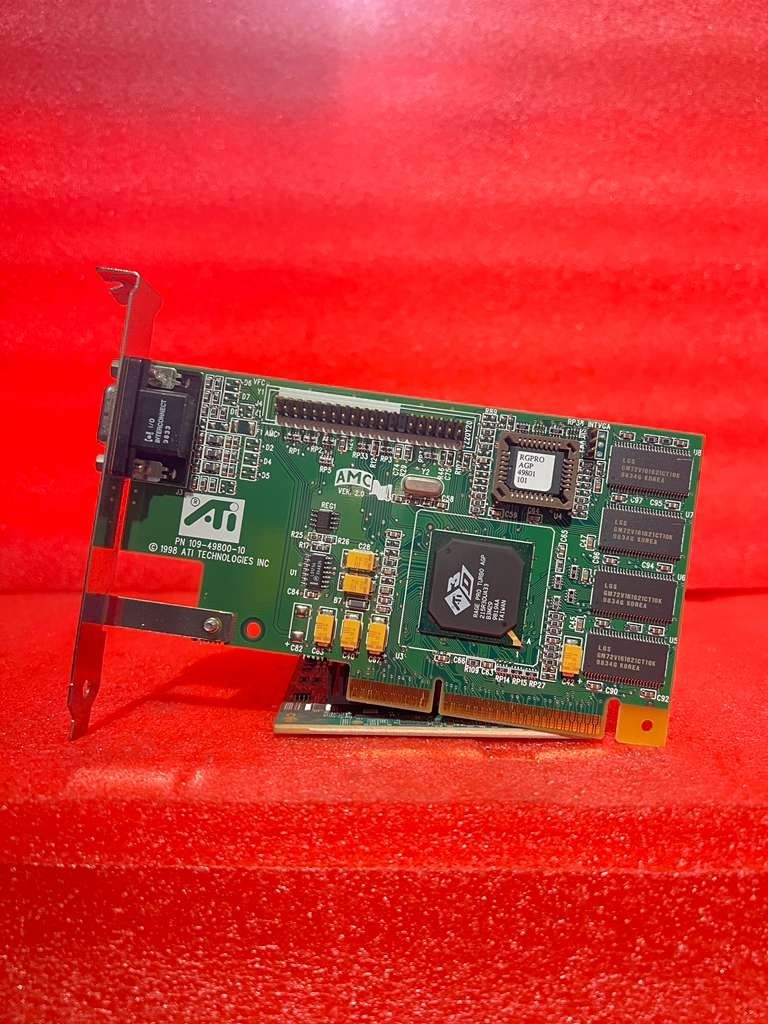 ATI ATI 3D Rage Pro Turbo 4 MB SDR AGP Video Card 109-49800-10