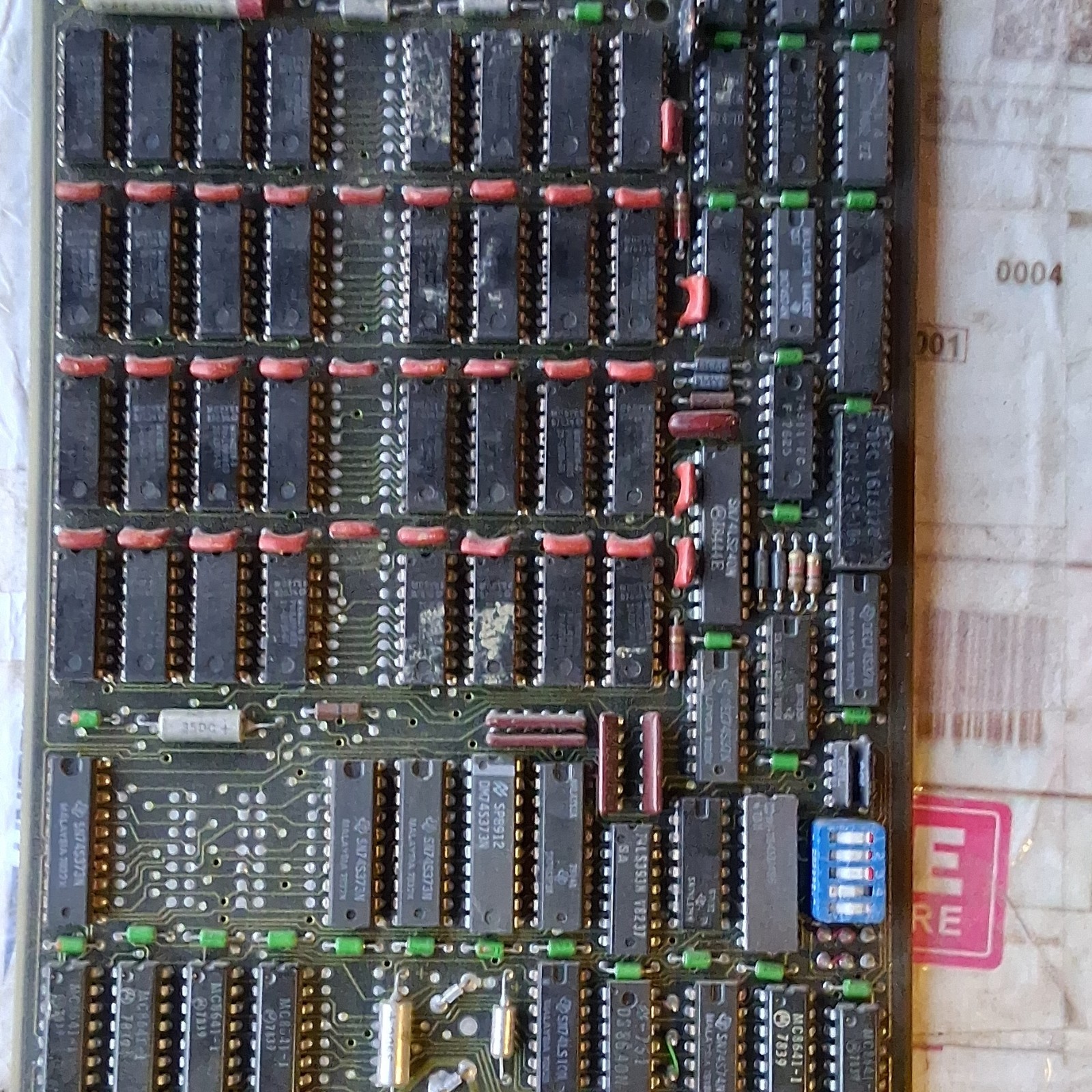 Vintage DEC Digital M8045 MSV11-E 64KB Q-Bus Parity RAM Board PDP-11