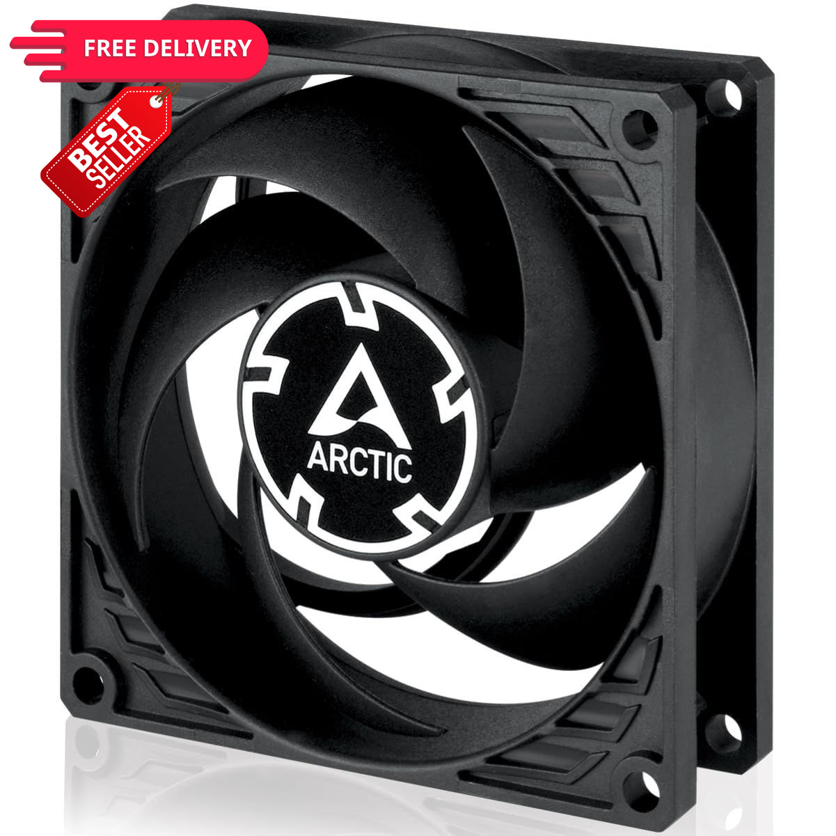 ARCTIC P8 Max - PC Fan, High-Performance 80 mm Case Max, black