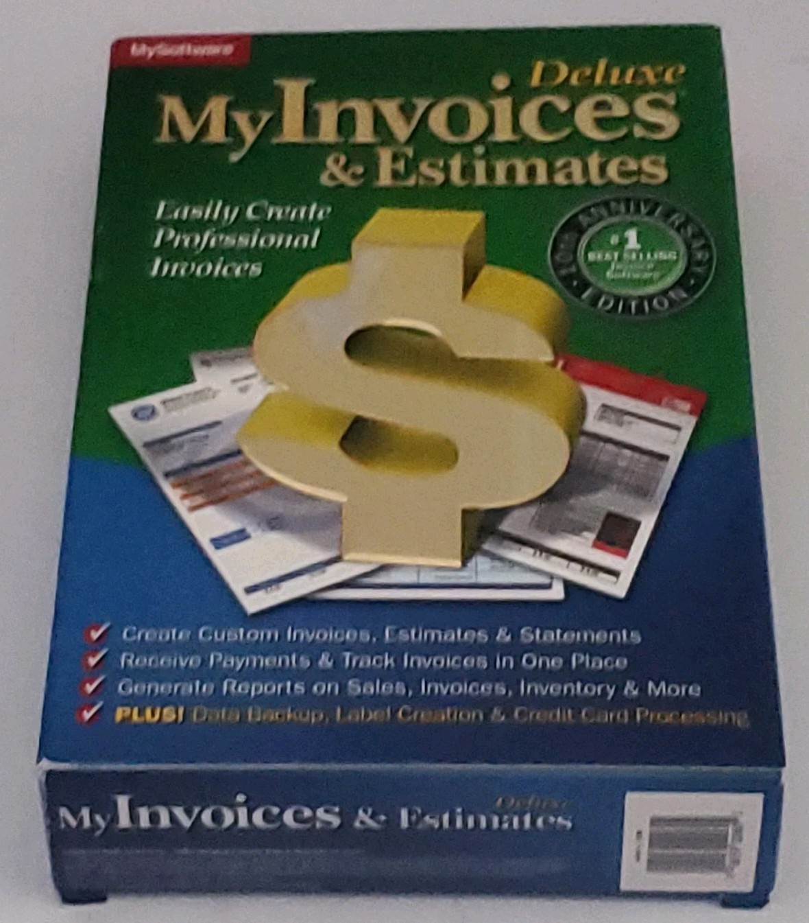 Avanquest Software My Invoices and Estimates Deluxe 10th Anniversary Edition 