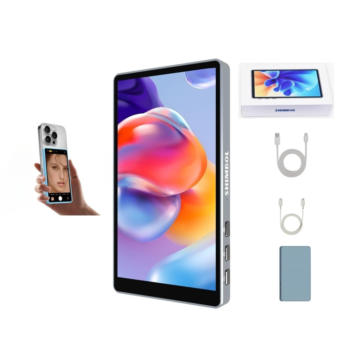 SHIMBOL CP5 Lite Vlog Selfie Monitor Screen for iPhone Back Camera Magnetic 80 C