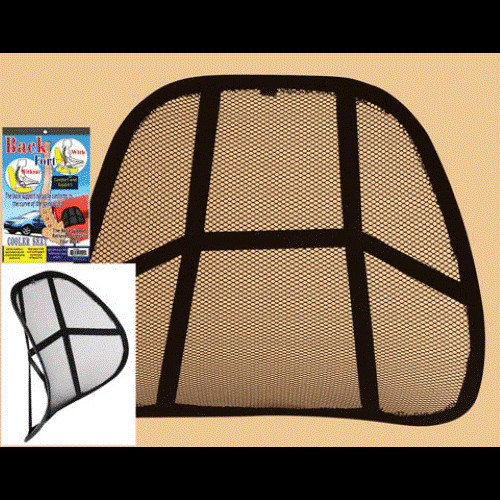 Back Support - Air Cushion Design - Help Prevent Back Strain -  Portable